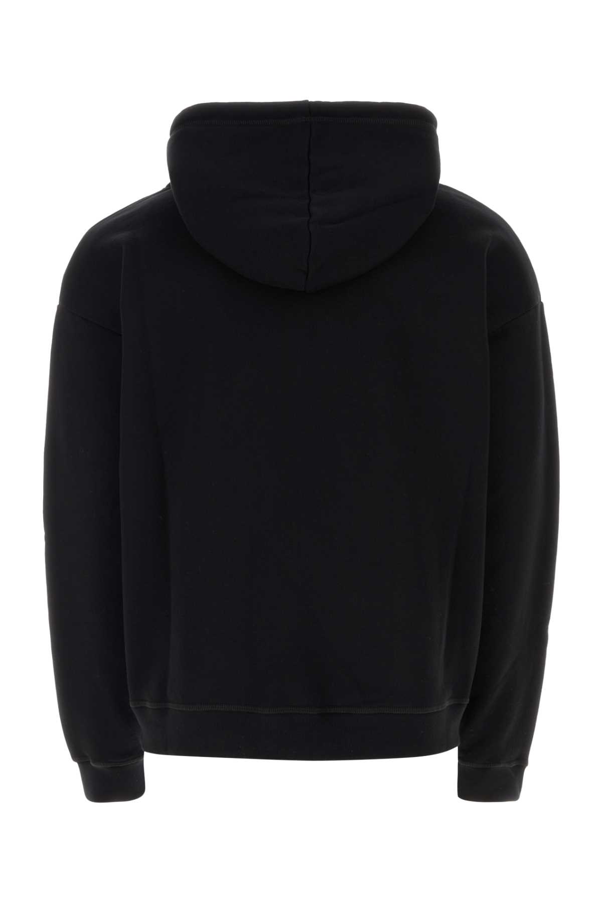 Shop Dsquared2 Black Cotton Sweatshirt