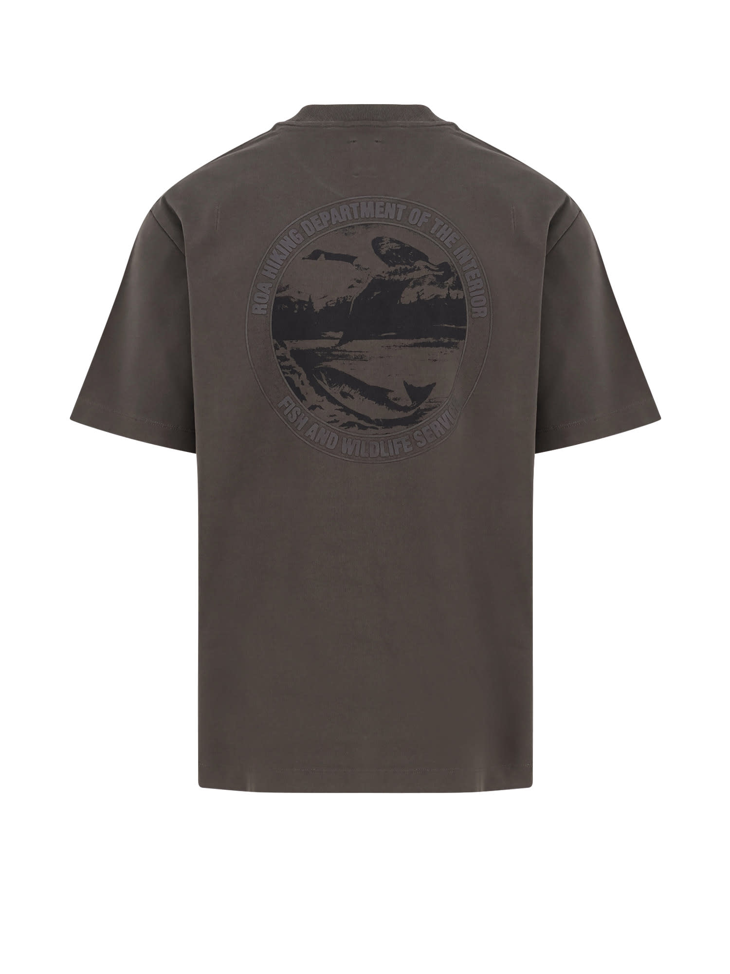 Roa Crew-neck Organic Cotton T-shirt