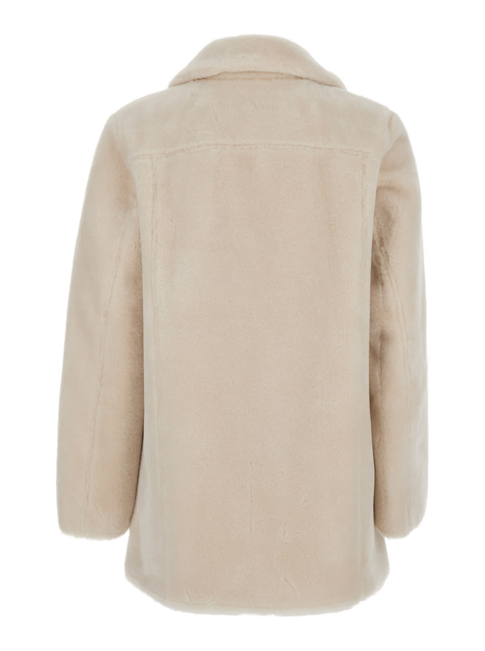 Urbancode Button-fastening Reversible Jacket In White
