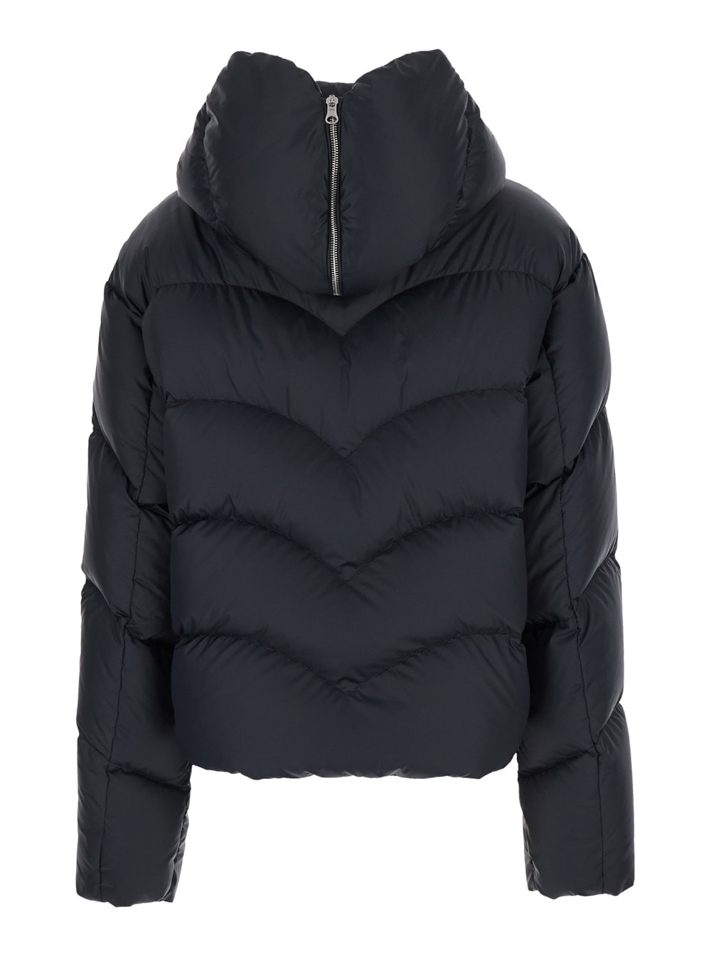 Khrisjoy Quilted Down Jacket In Black