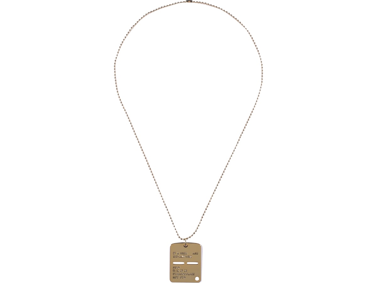 1017 ALYX 9SM Military Tag Necklace