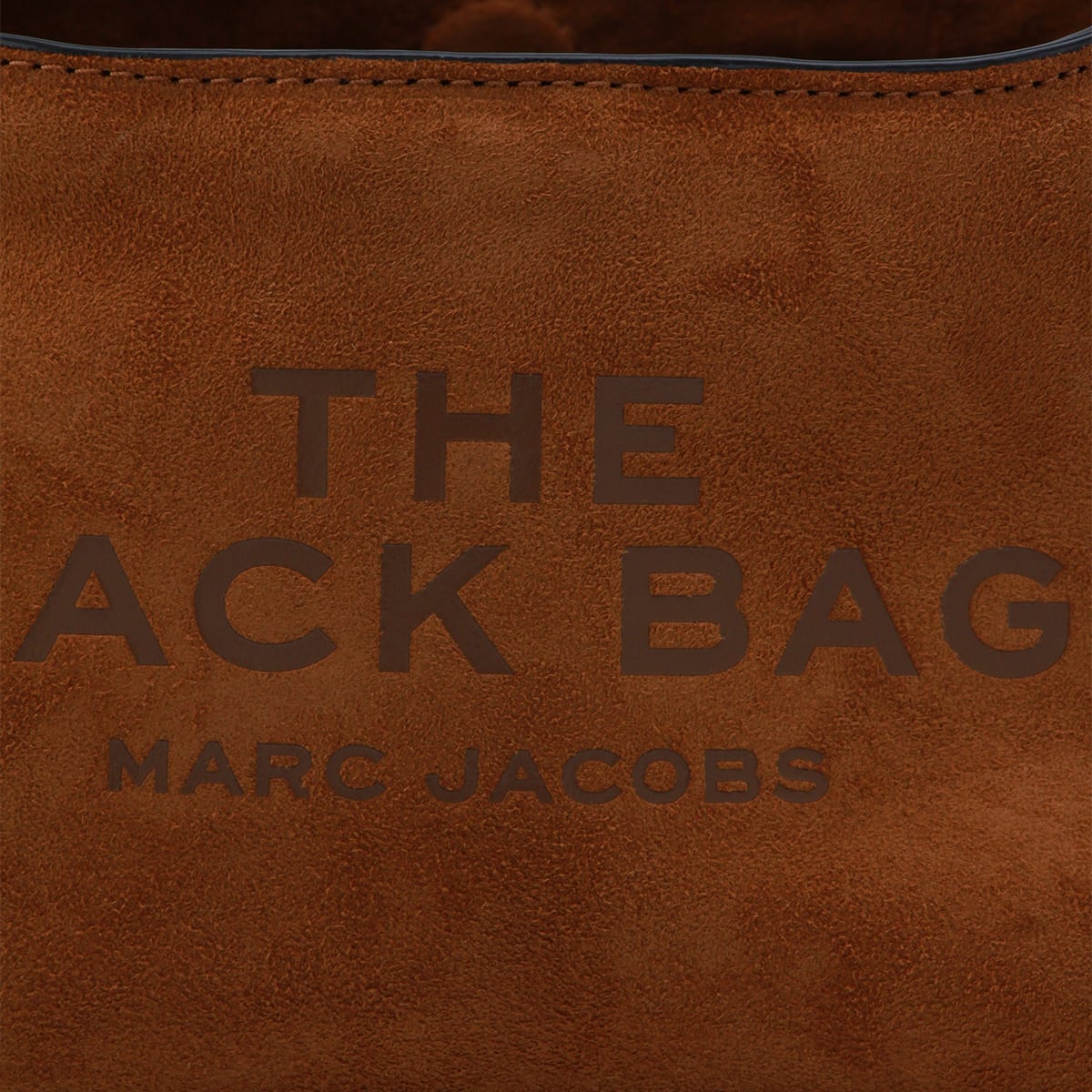Marc Jacobs Copper Leather The Mini Sack Shoulder Bag In Brown