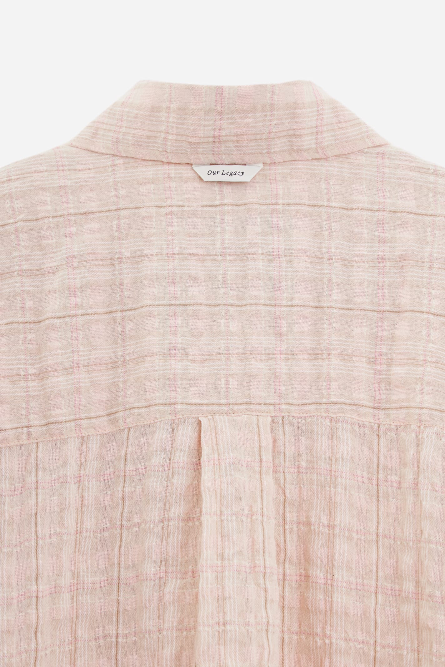 Shop Our Legacy Borrowed Shirt In Rose-pink