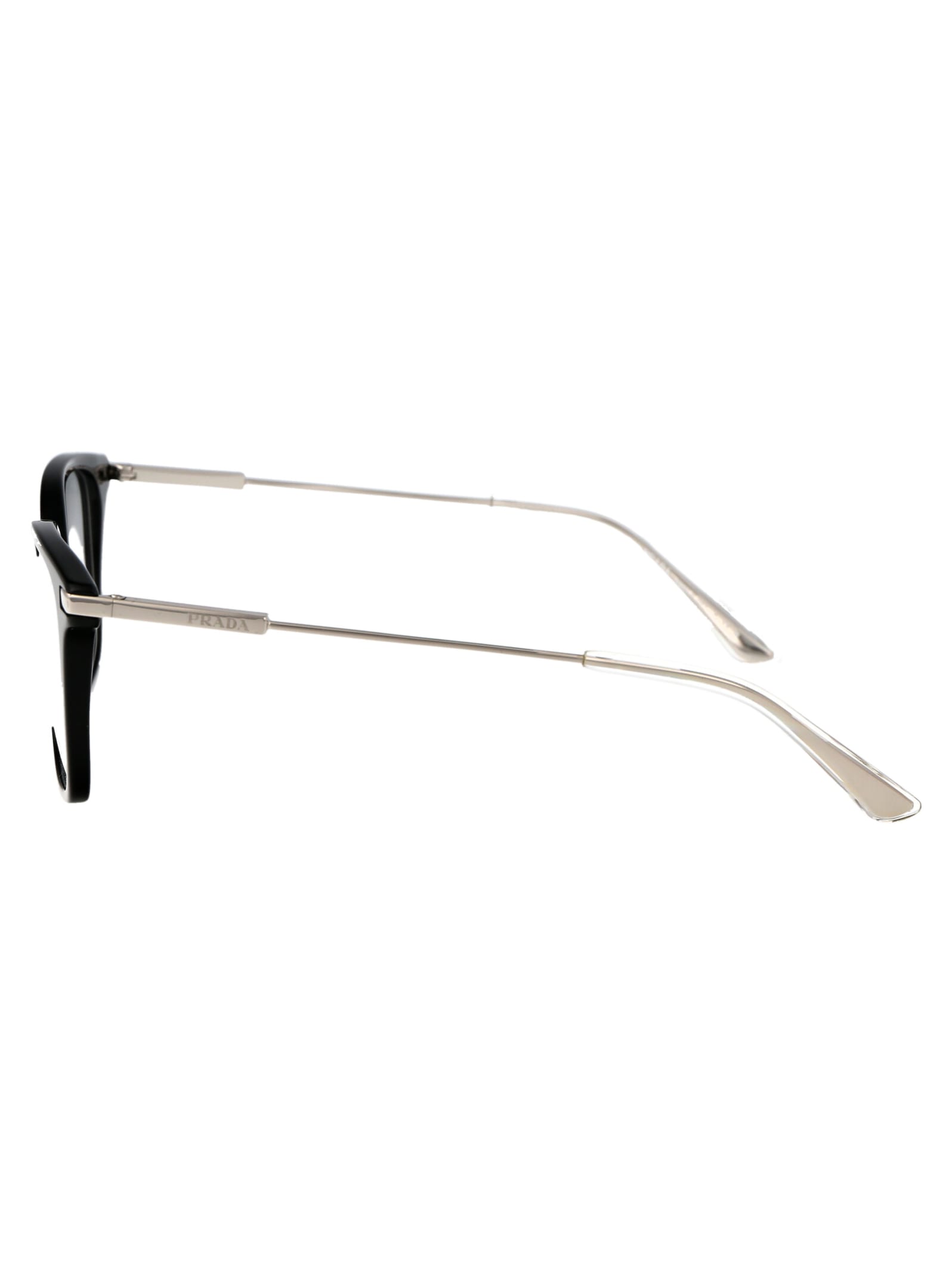 Shop Prada 0pr 04zv Glasses In 1ab1o1 Black