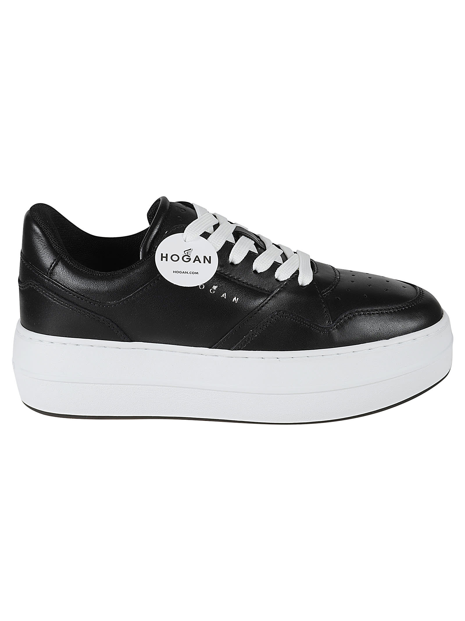 Shop Hogan H670 Sneakers In Black