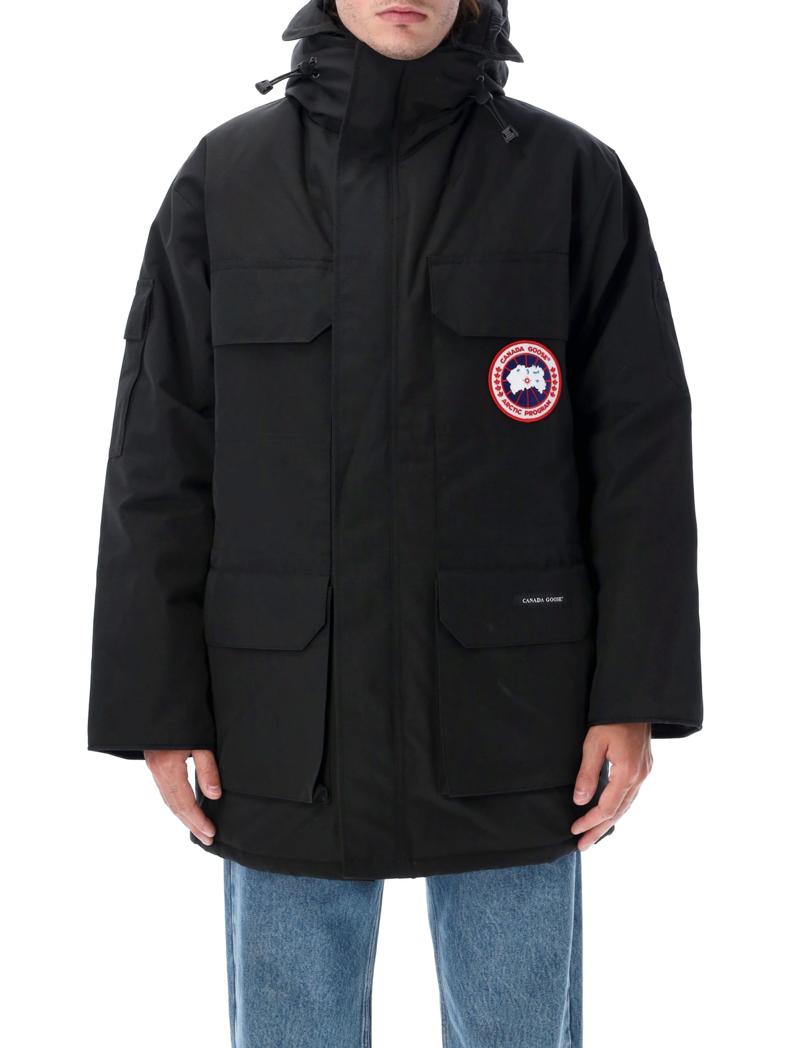 Shop Canada Goose Expedition Parka In Black