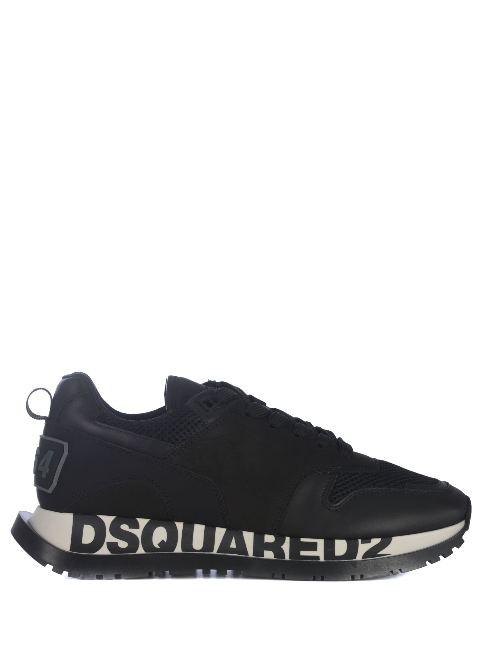 Sneakers Running Dsquared2 In Leather And Nylon