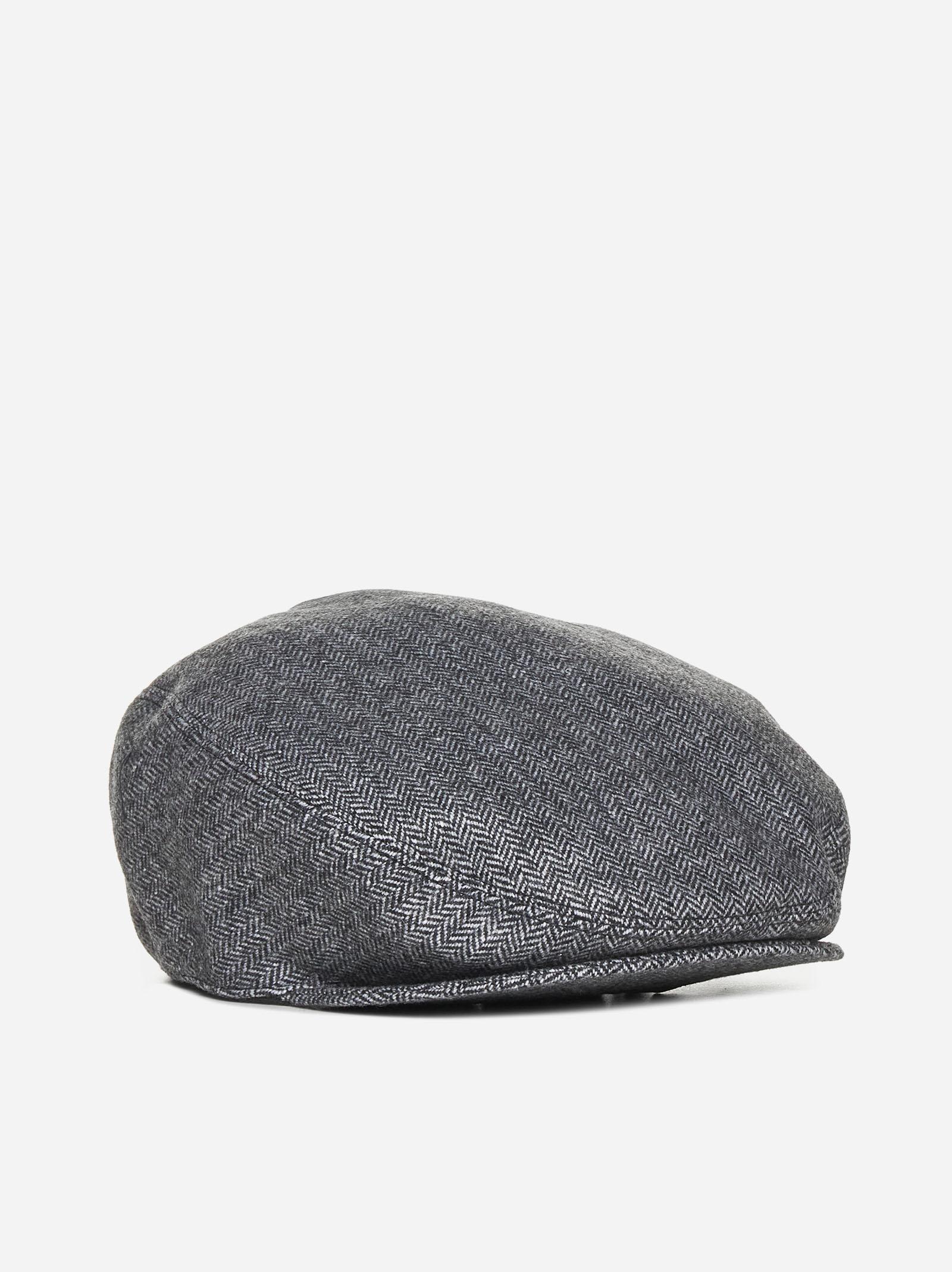 Dolce & Gabbana embellished cotton flat cap