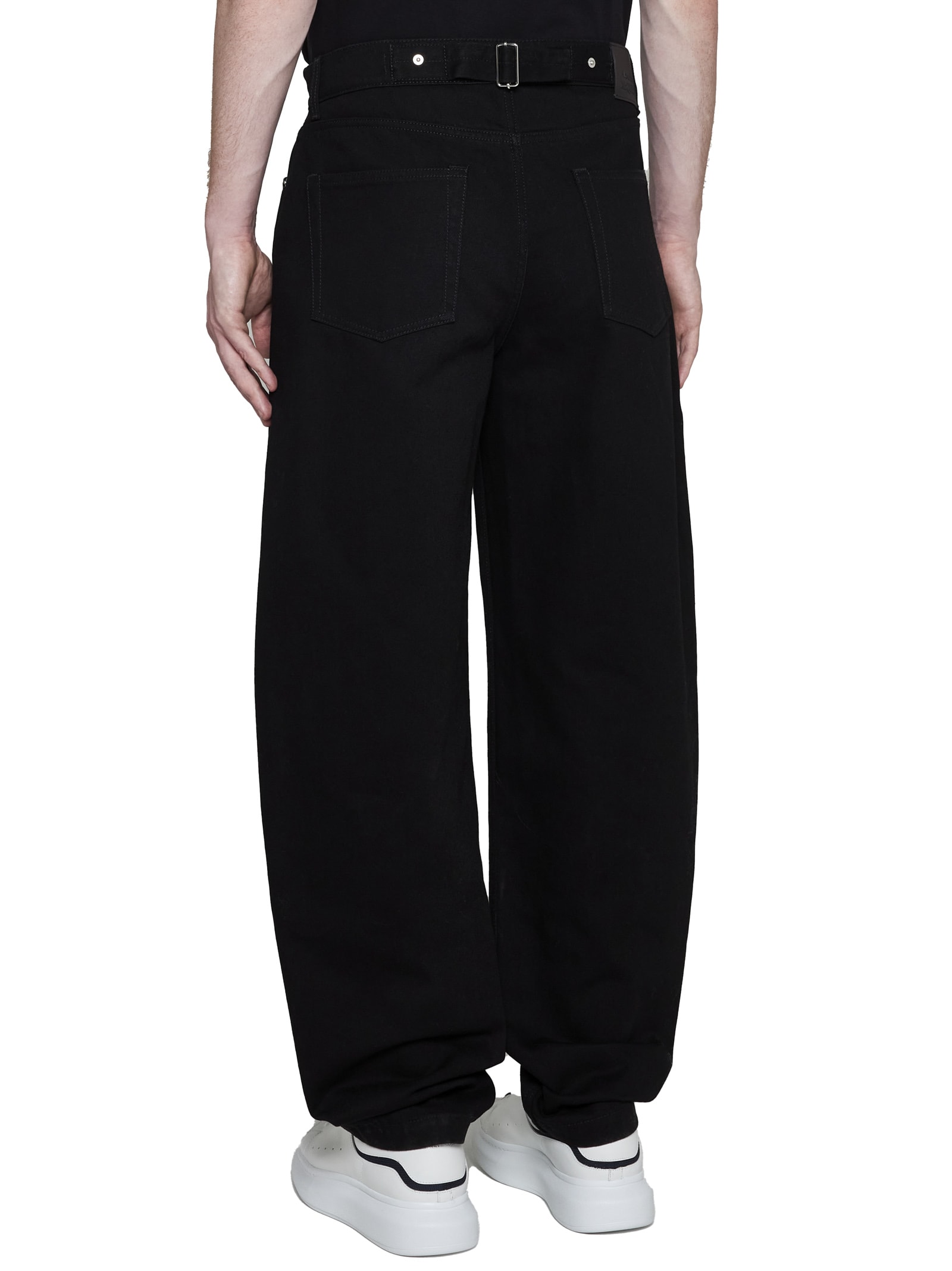 Shop Alexander Mcqueen Jeans In Black