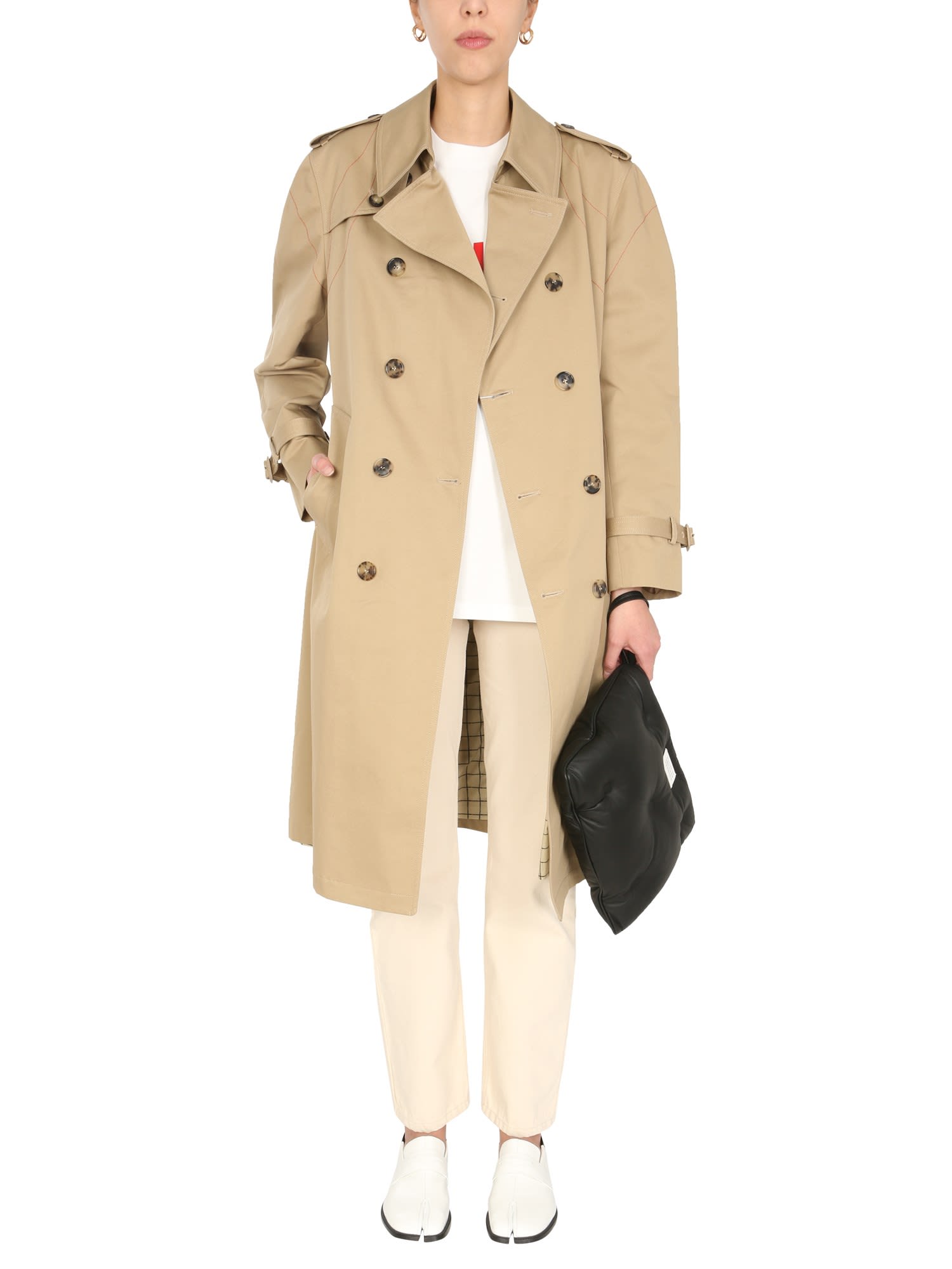 Maison Margiela Double-breasted Trench