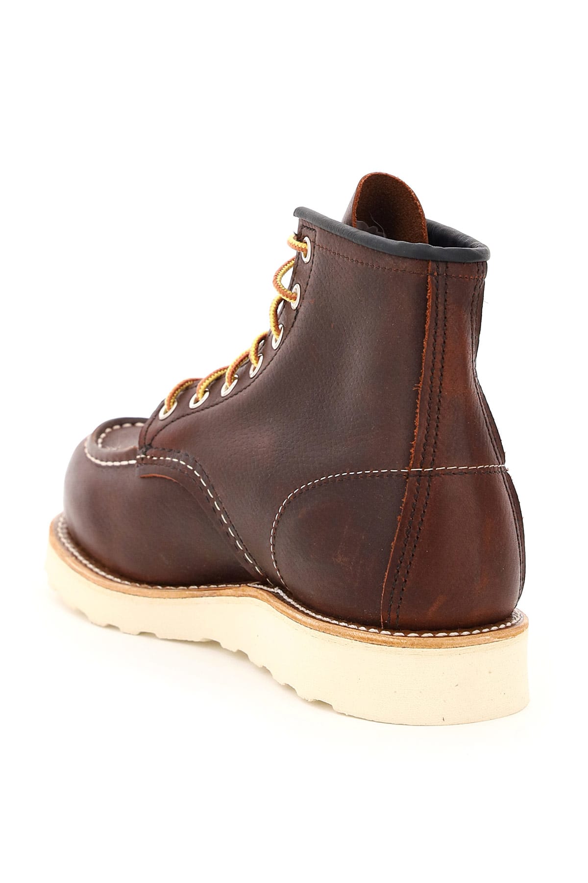 Shop Red Wing Classic Moc Ankle Boots In Briar Oil (brown)