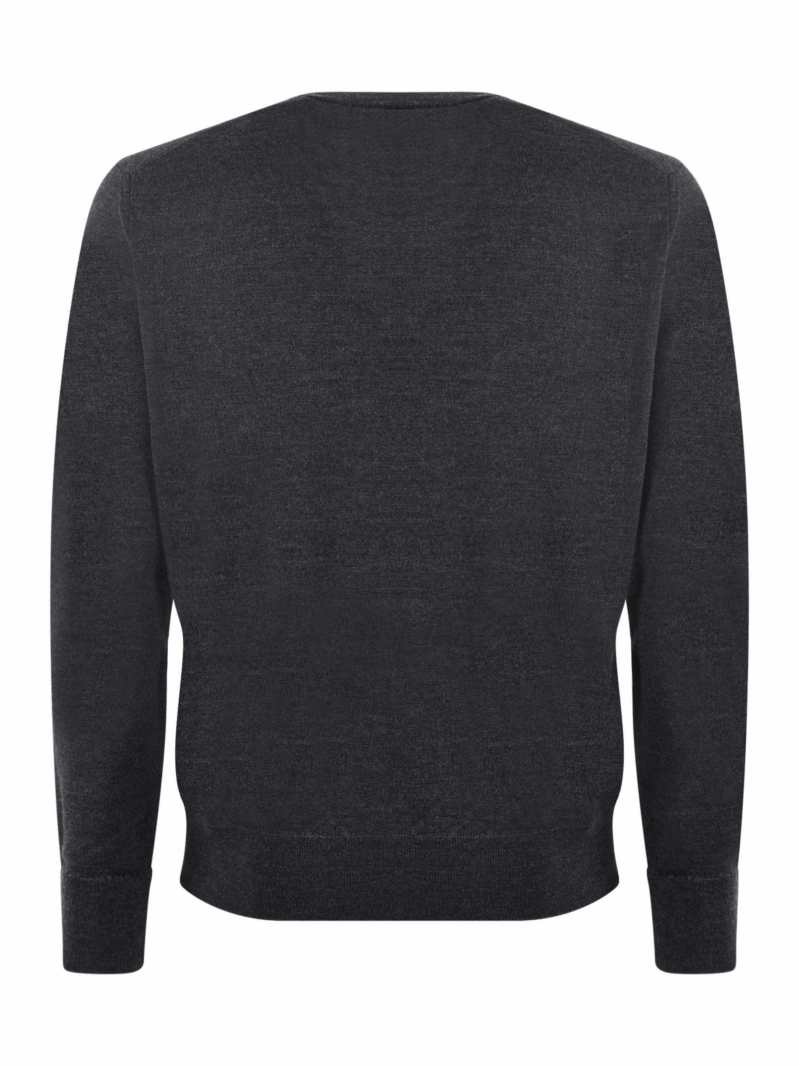 Shop Etro Sweater In Grigio Scuro Melange