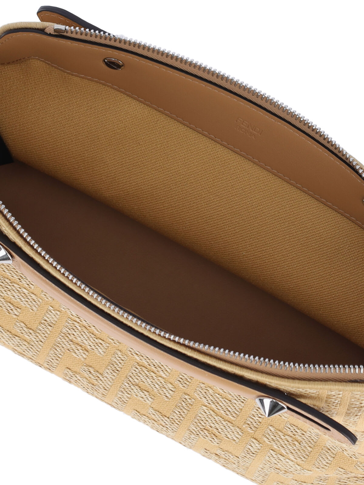 トートバッグ FENDI Sand Canvas Medium By The Way Handbag Fendi Medium Handbag By The Way Soft In Sand | ModeSens
