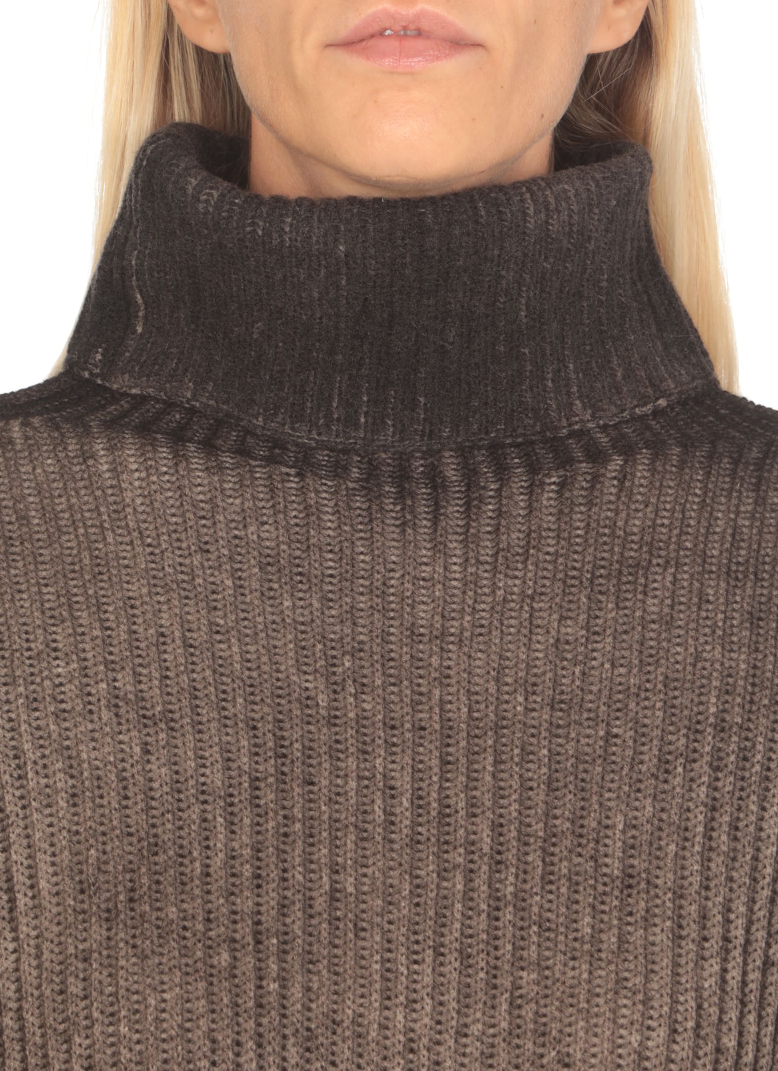 Shop Avant Toi Wool And Cashmere Sweater In Brown