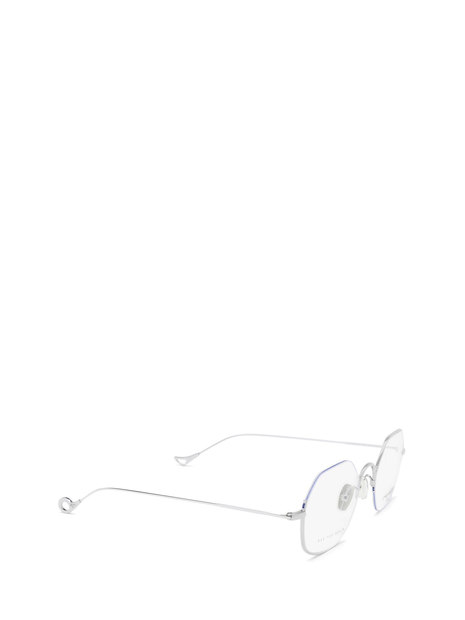 Shop Eyepetizer Ottagono Silver Glasses