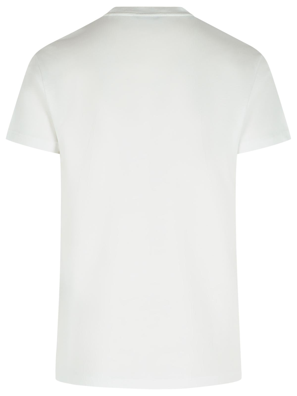 Tom Ford Cotton T-shirts Chest Pocket In White