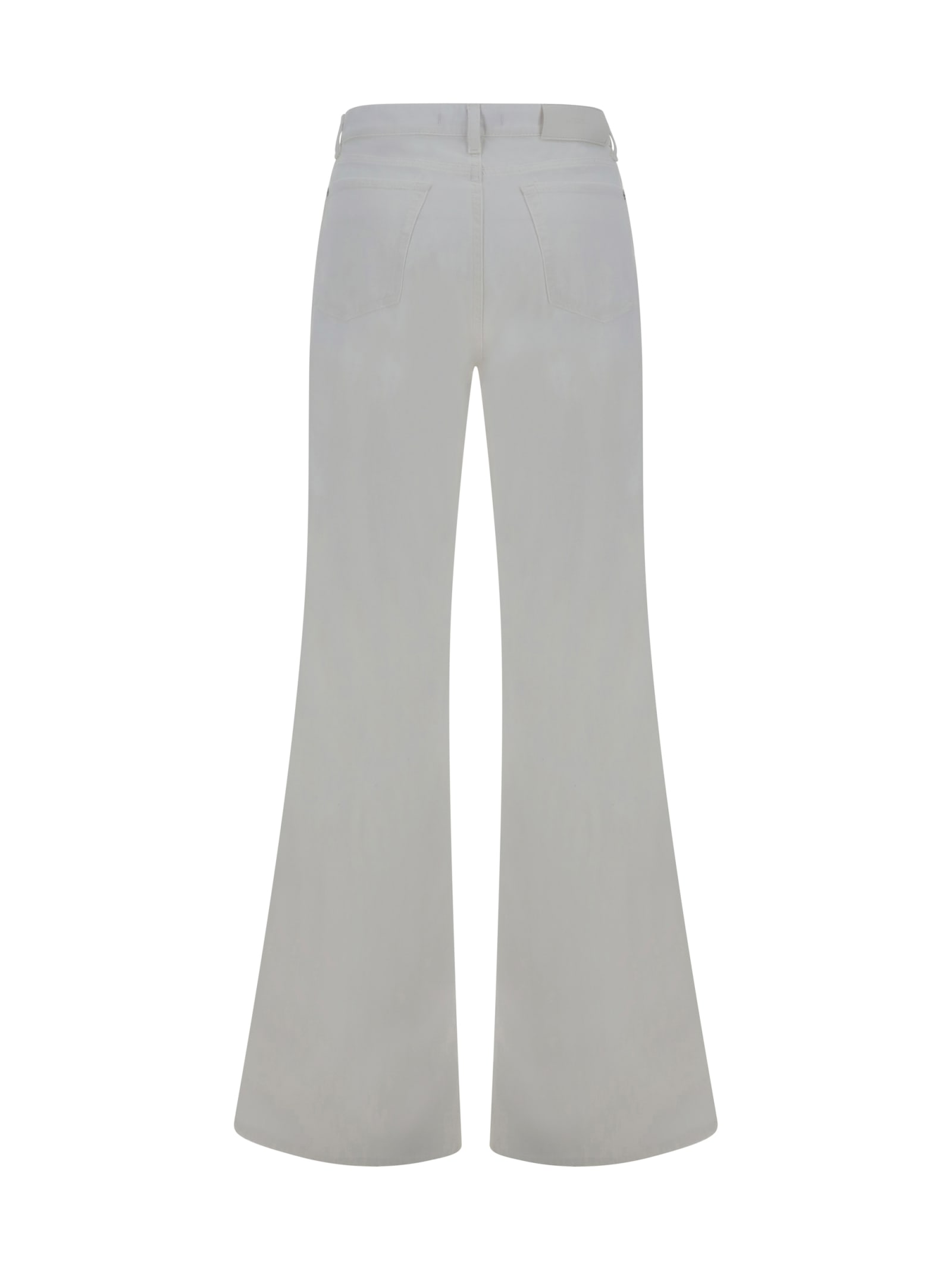 Shop 7 For All Mankind Lotta Santorini Pants In White