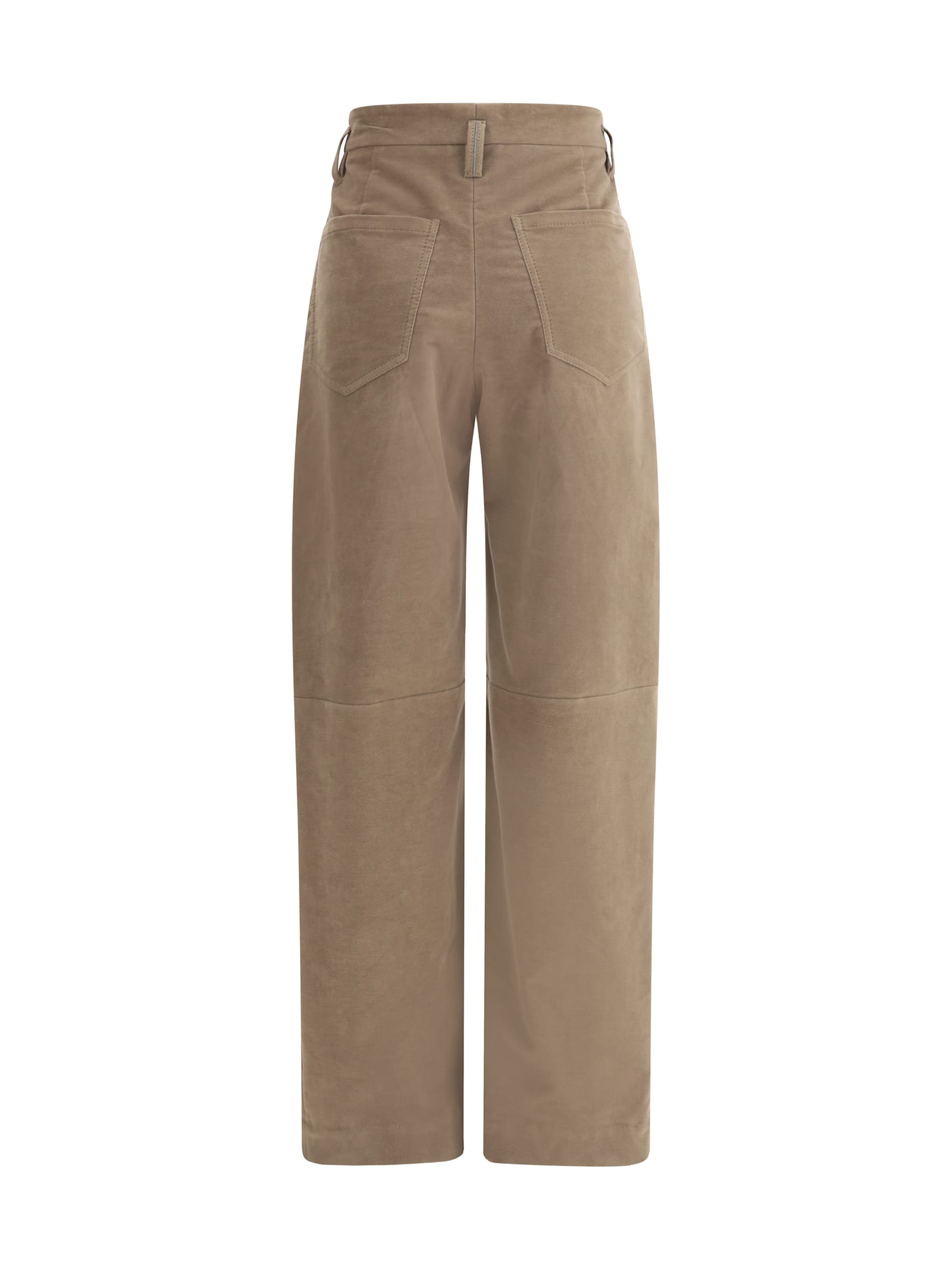 Brunello Cucinelli Wide-leg Pants In Multi