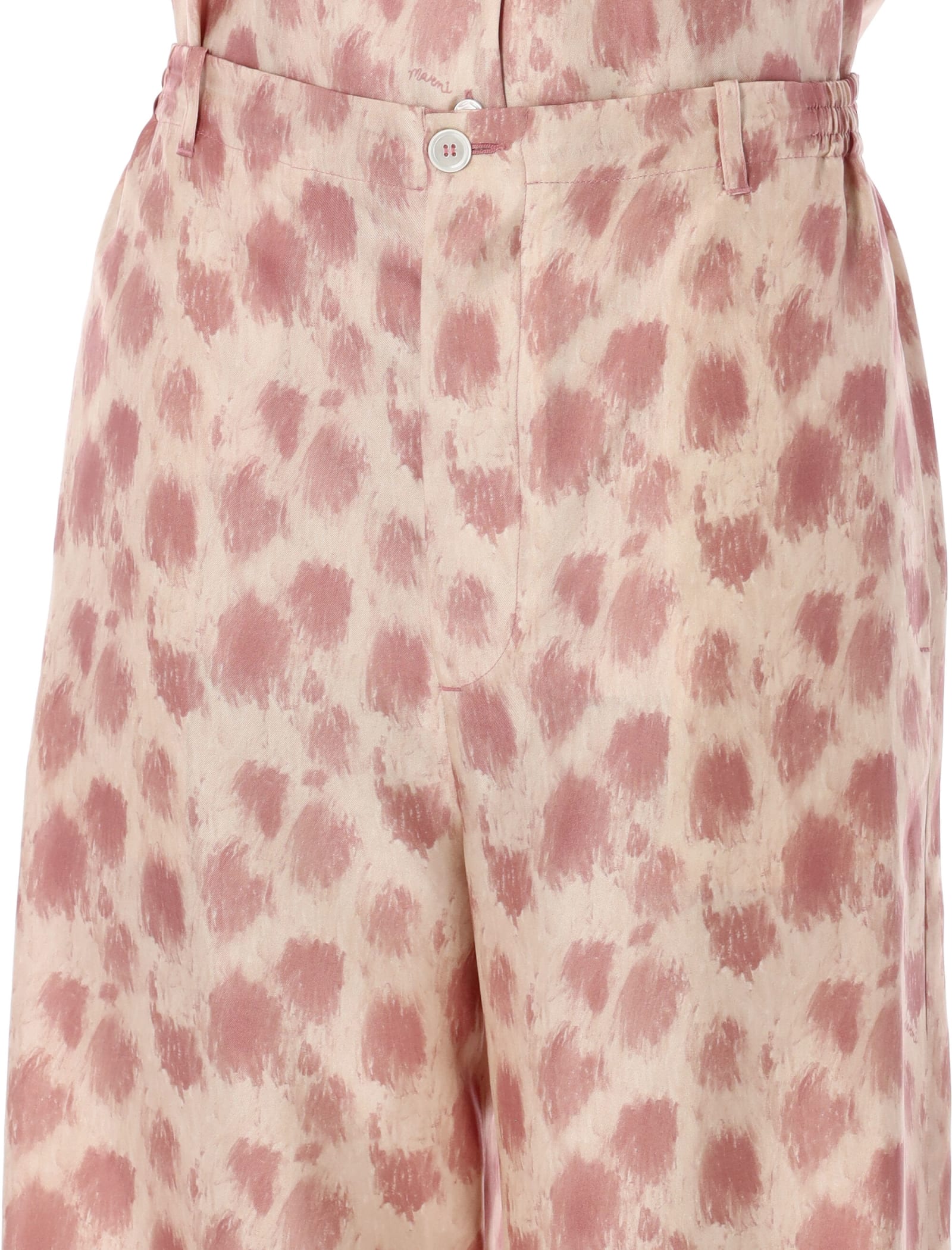 Shop Marni Pajama Pants In Clc29