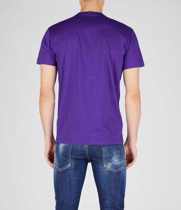 Shop Dsquared2 T-shirts In Purple