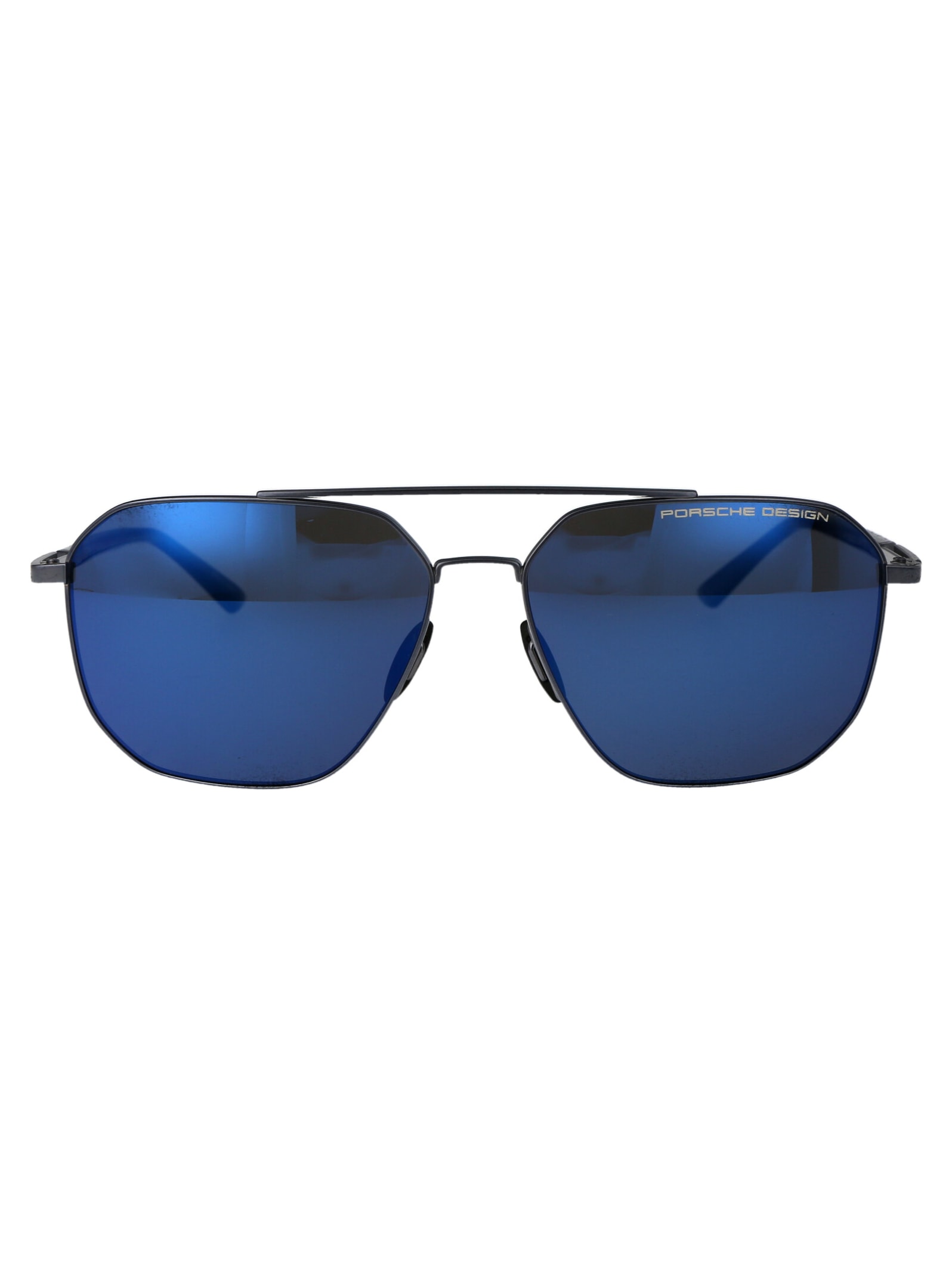 Porsche Design P8967 Sunglasses In D775 Blue Black