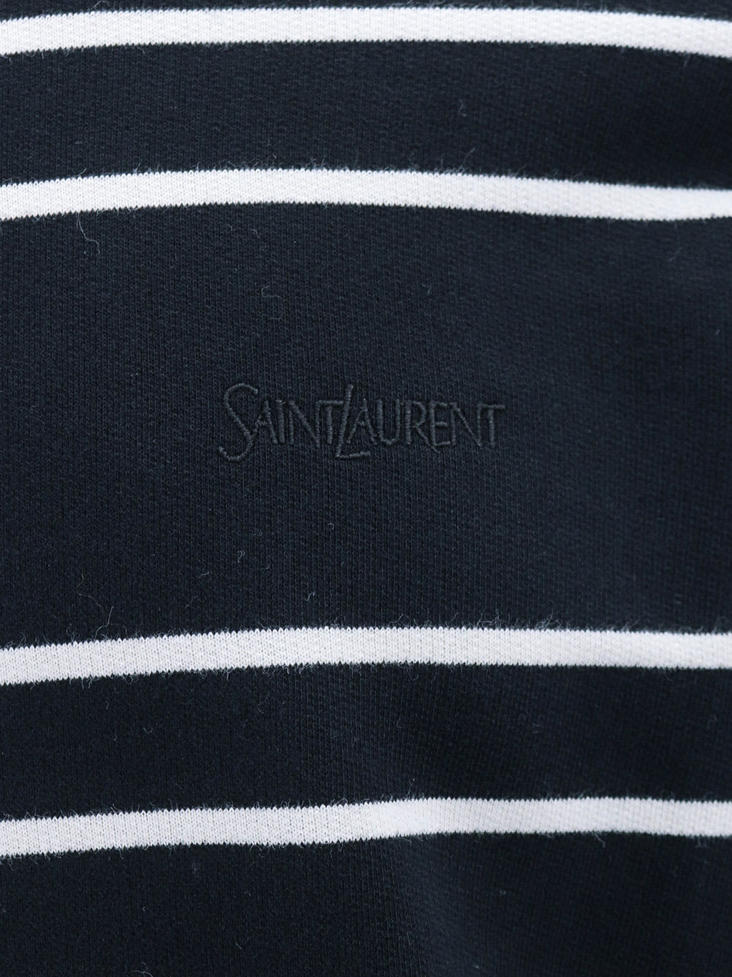 Shop Saint Laurent Sweatshirt In Nero Naturale