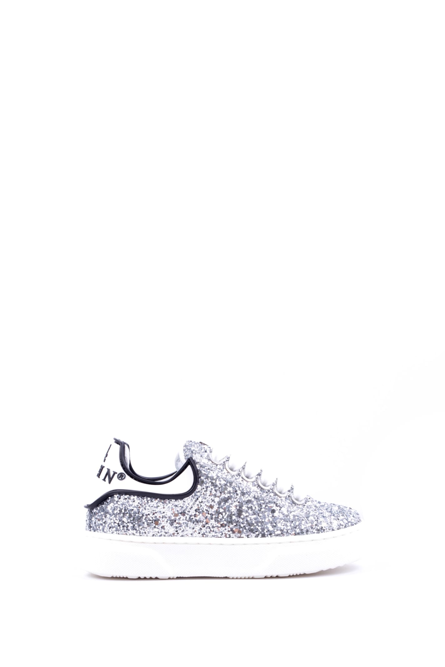 Philipp Plein Sneakers With Glitter