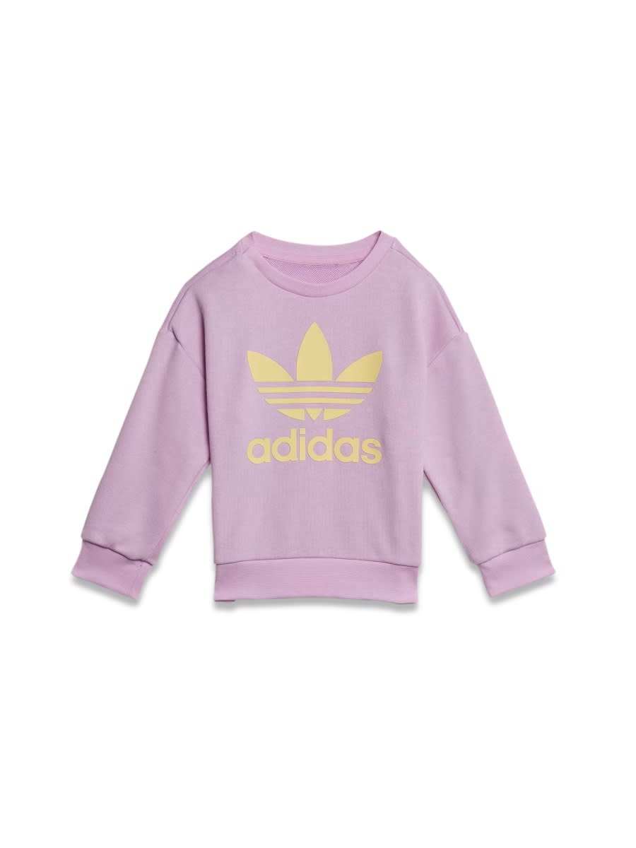 Adidas Originals Crewneck Sweatshirt + Leggings In Multicolour