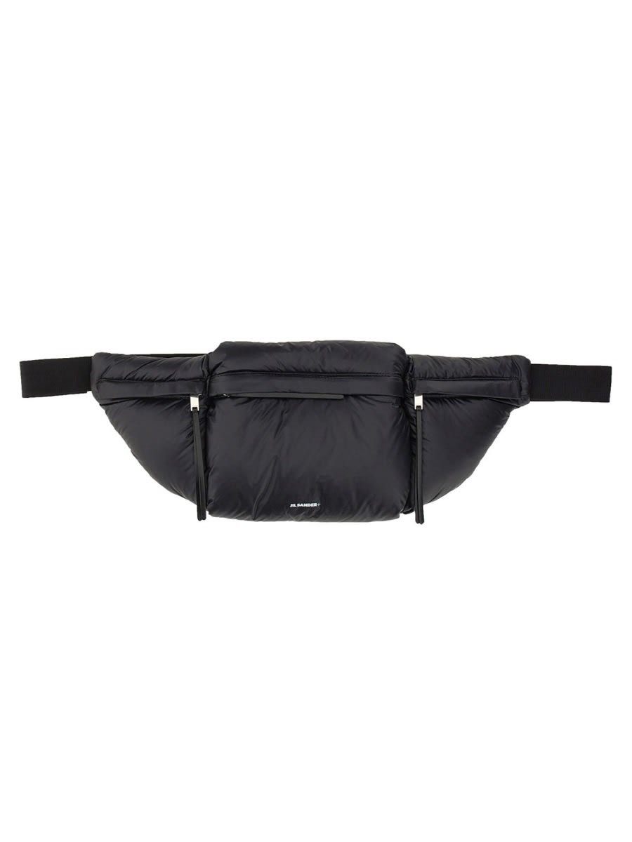 Jil Sander Black Nylon Fanny Pack