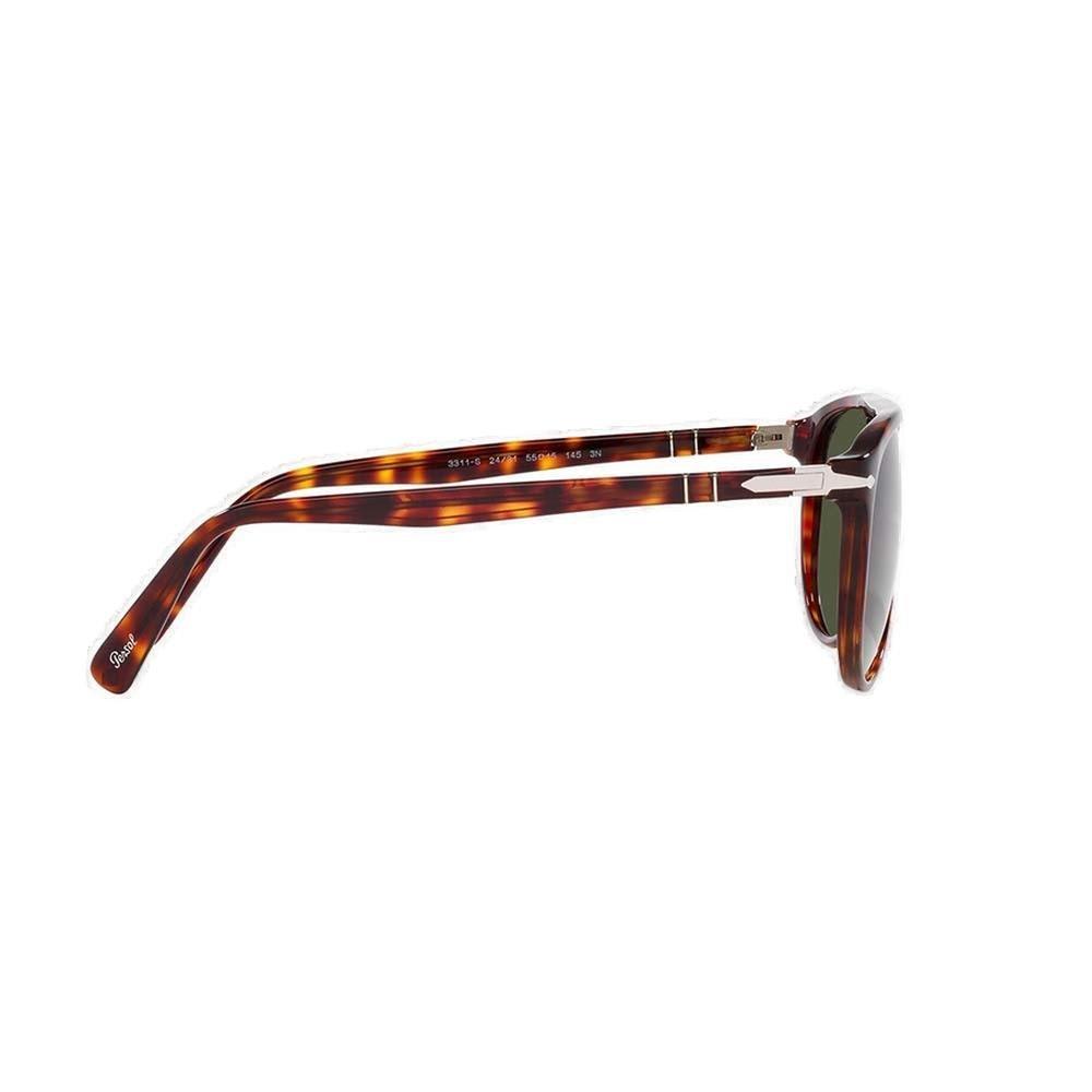 Shop Persol Pilot-frame Sunglasses In 24/31