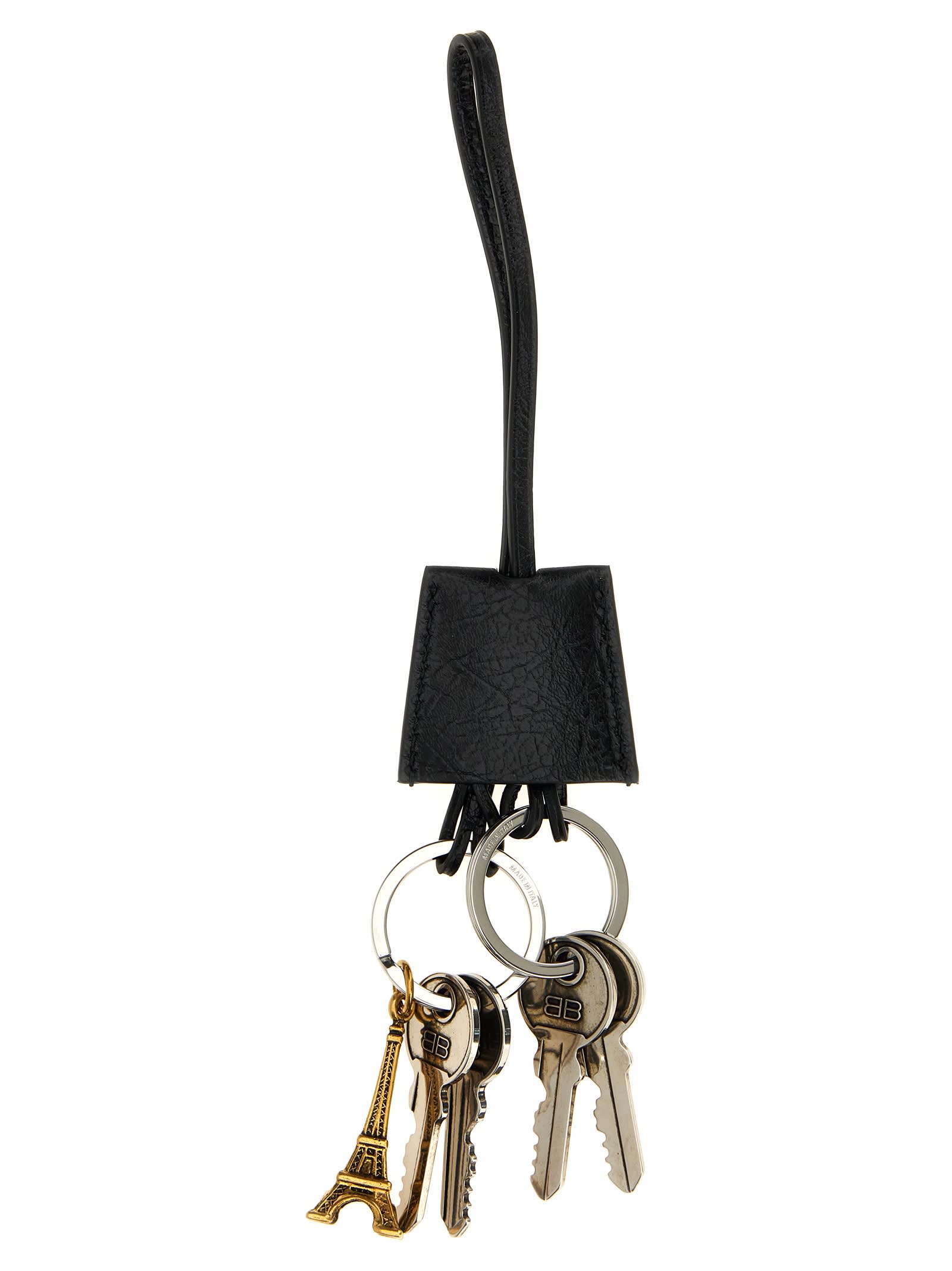 Balenciaga Le City Charm Eiffel Keyring