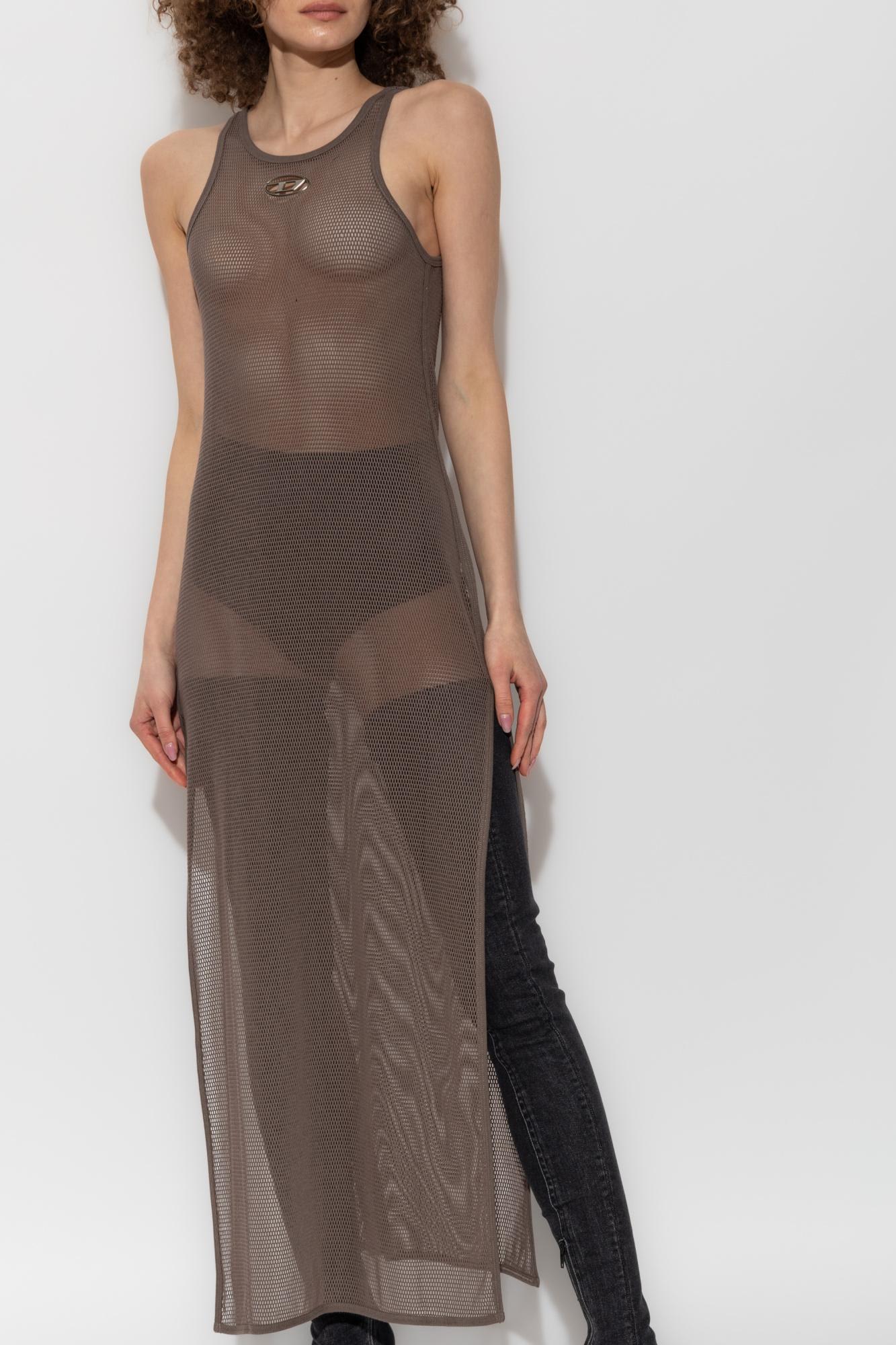 Diesel Jennifer-utlt Maxi Mesh Racerback Dress