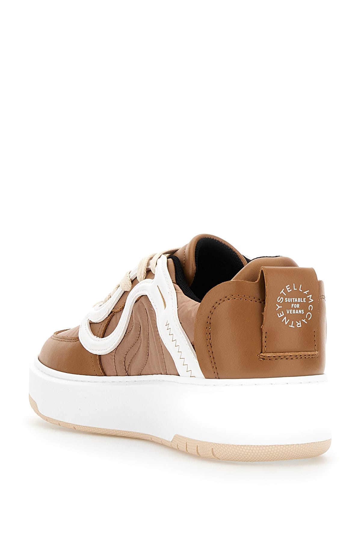 Shop Stella Mccartney Two-tone Vegea S Wave 1 Sneakers In 2137