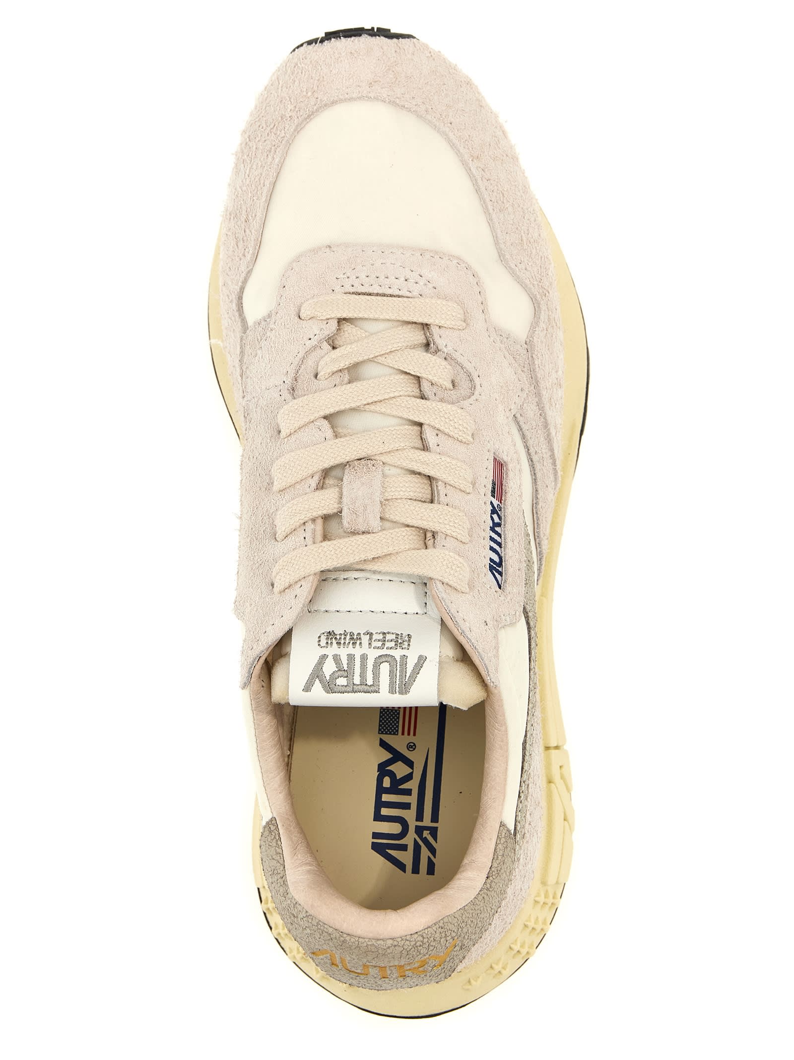 Shop Autry Reelwind Sneakers In Gray