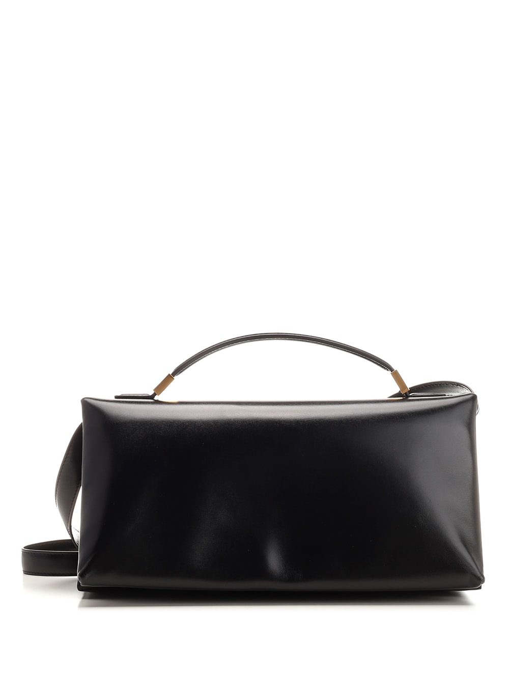 Shop Marni Black Prisma Handbag