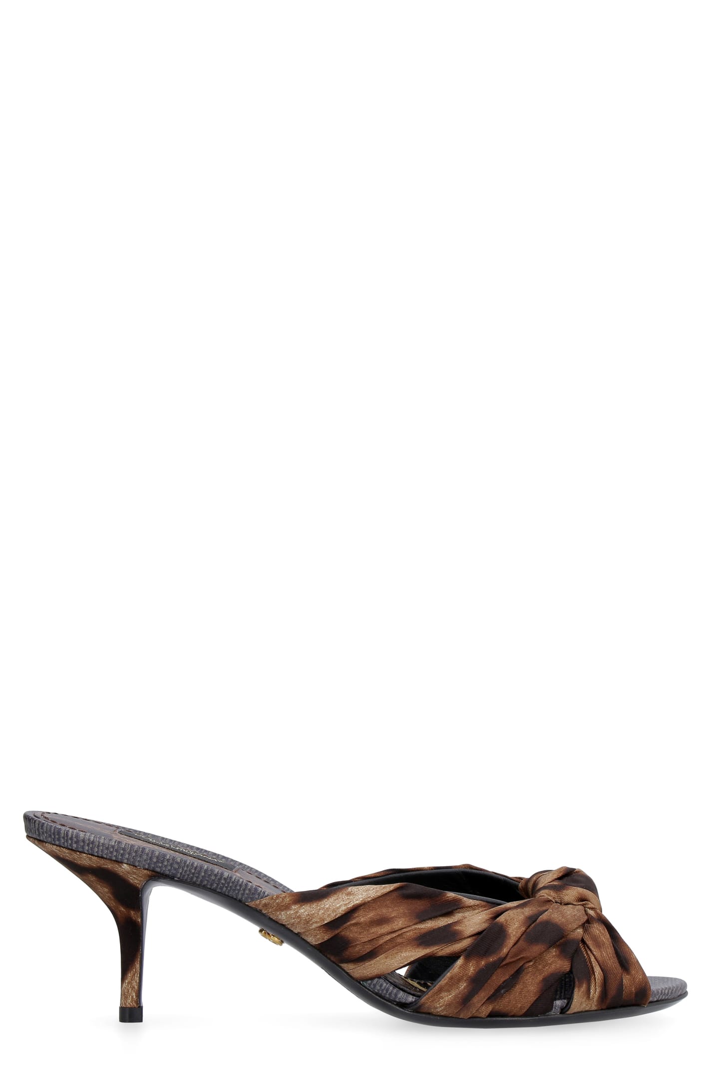 Buy Dolce & Gabbana Keira Satin Mules online, shop Dolce & Gabbana shoes with free shipping