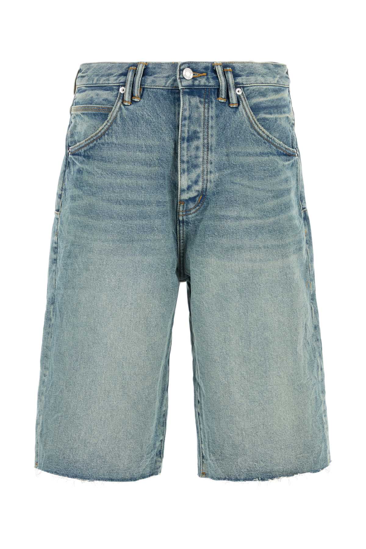 Denim Bermuda Shorts