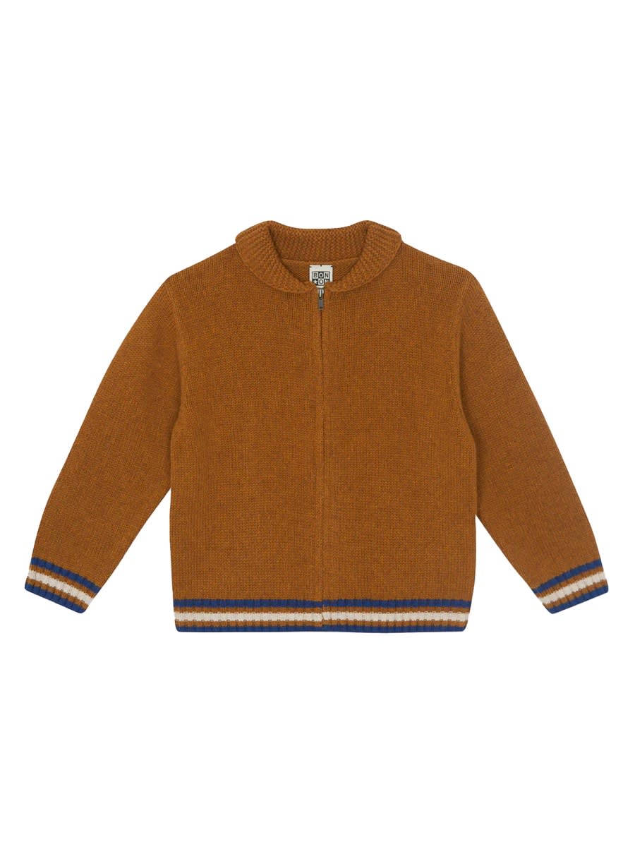 Bonton Macho Sweater In Brown