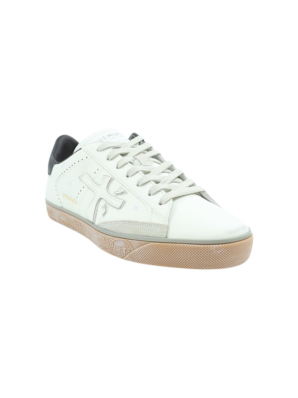 Shop Premiata Sneakers Steven 6977  In White