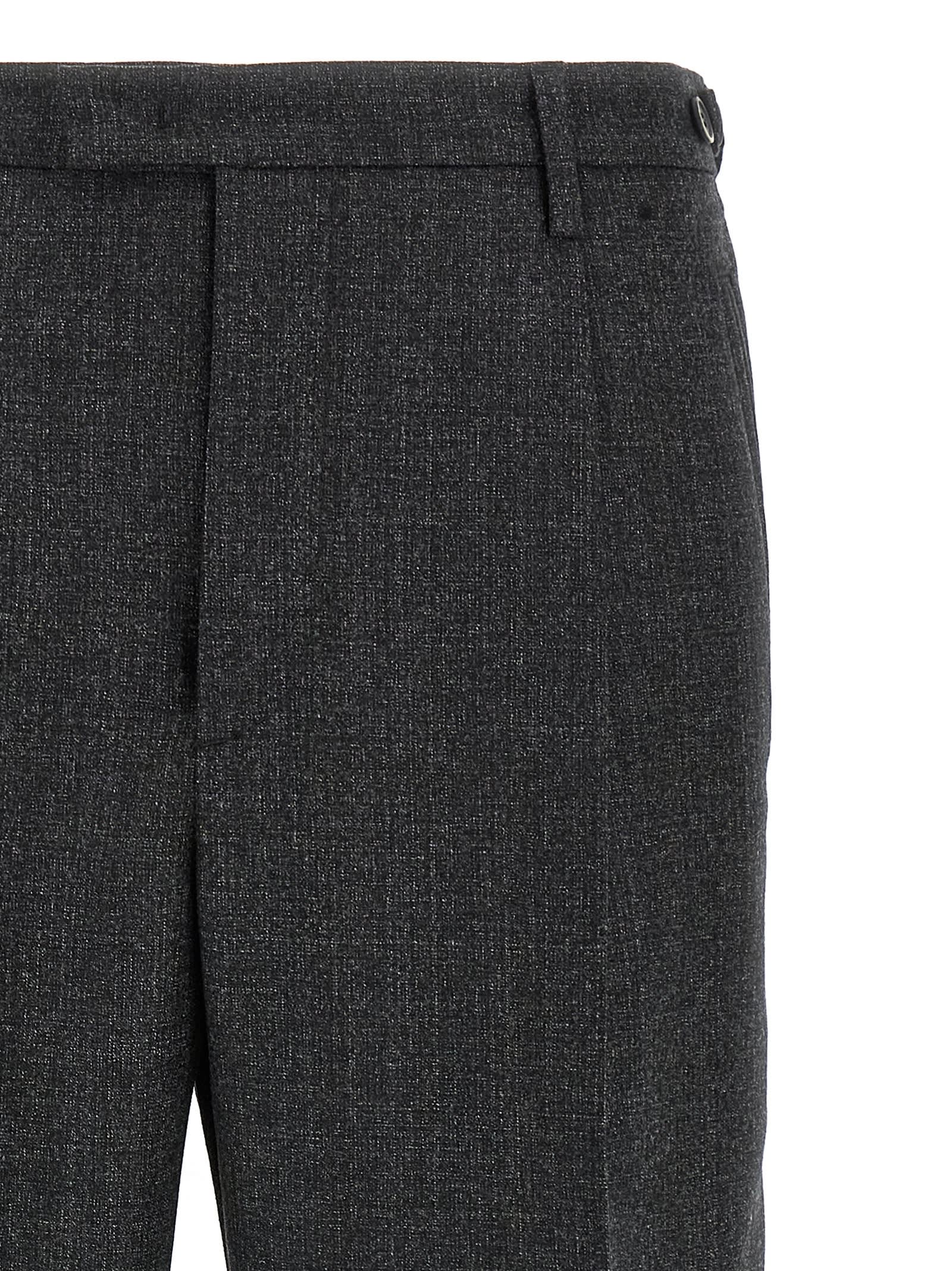 Barena Venezia Logo Casual Pants In Black