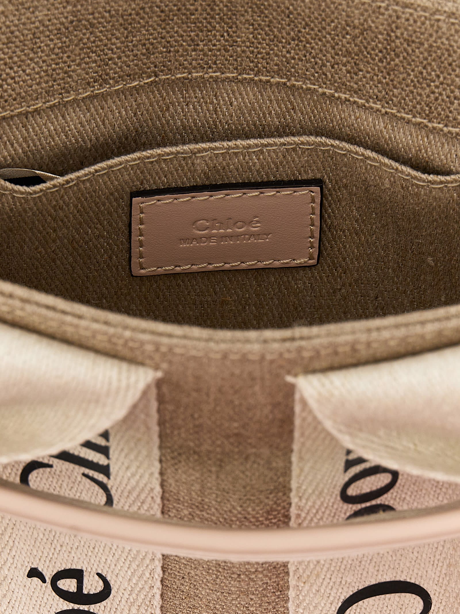 Chloé Woody Hand Bags Pink In Pink