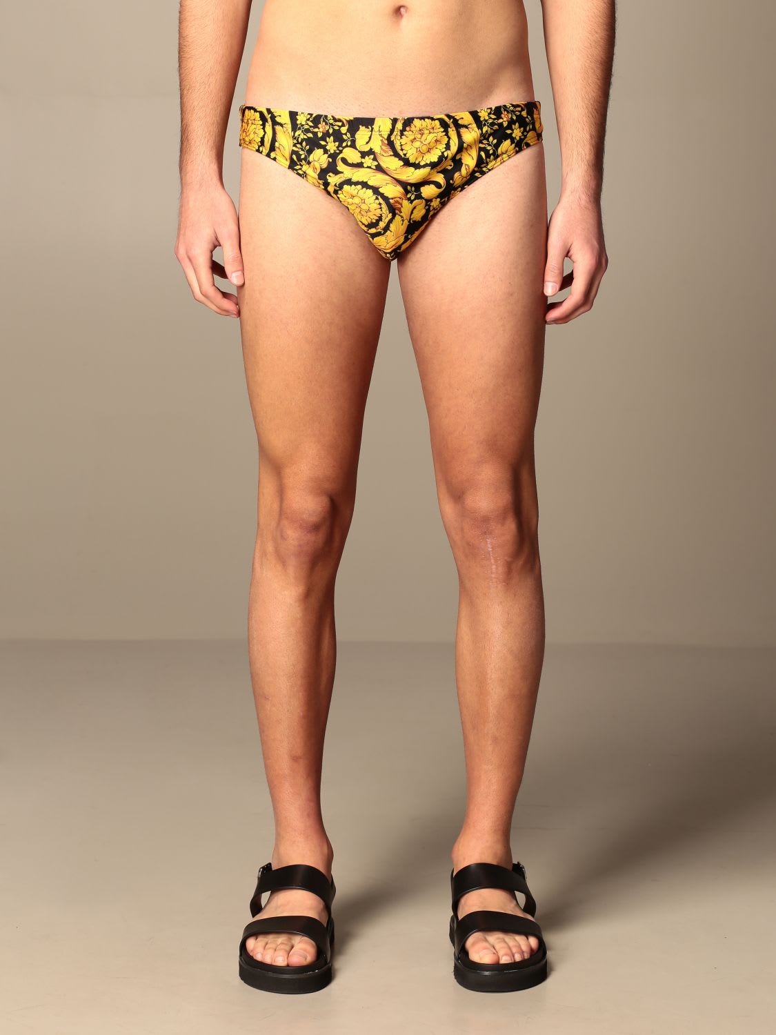 Versace Swimsuit Versace Swimsuit With Baroque Pattern