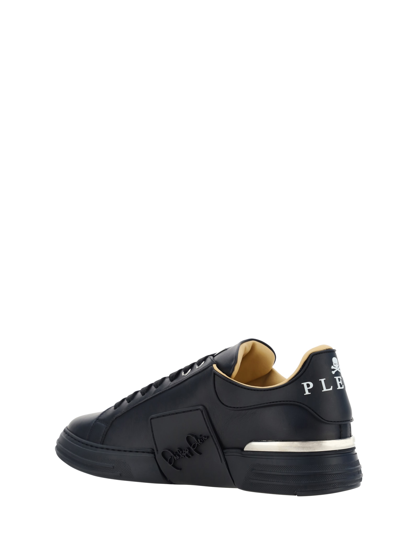 Shop Philipp Plein Hexagon Sneakers In Nero