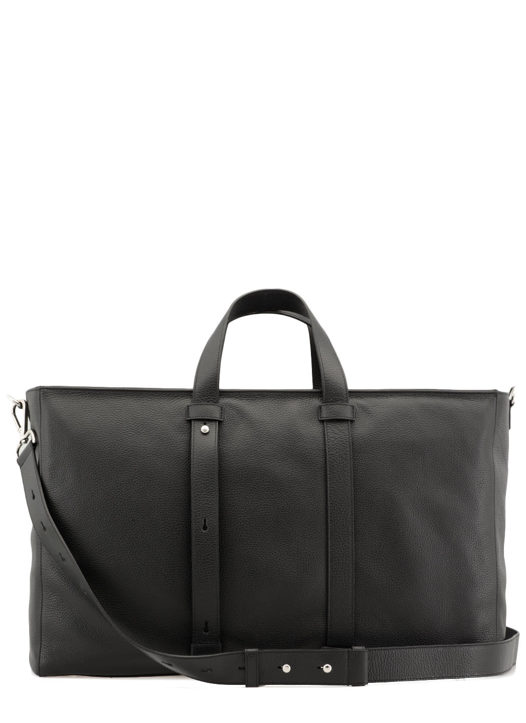 Orciani Pebbled Leather Bag