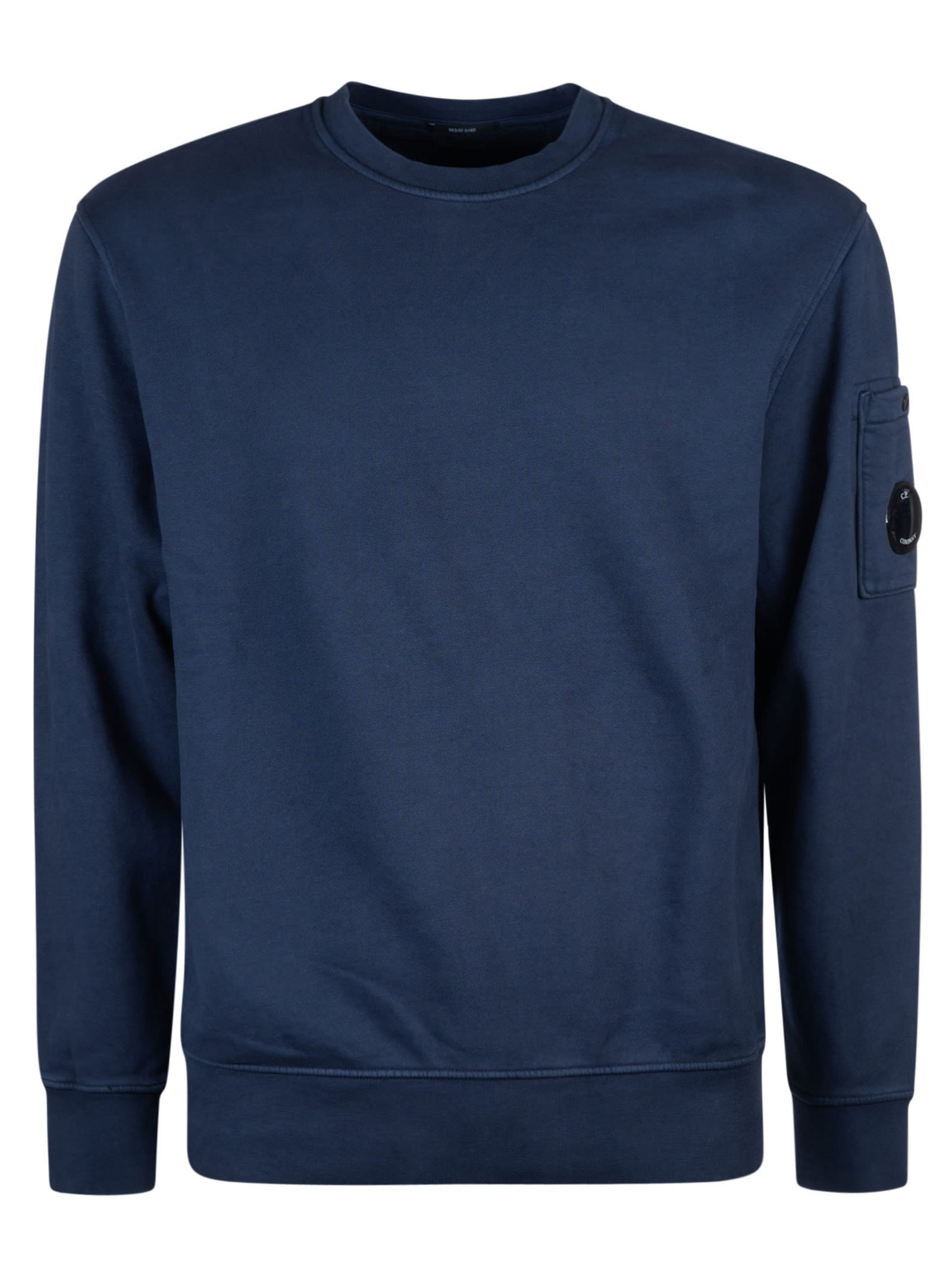 C. P. Company Brushed Emerized Diagonal Flee Sweatshirt