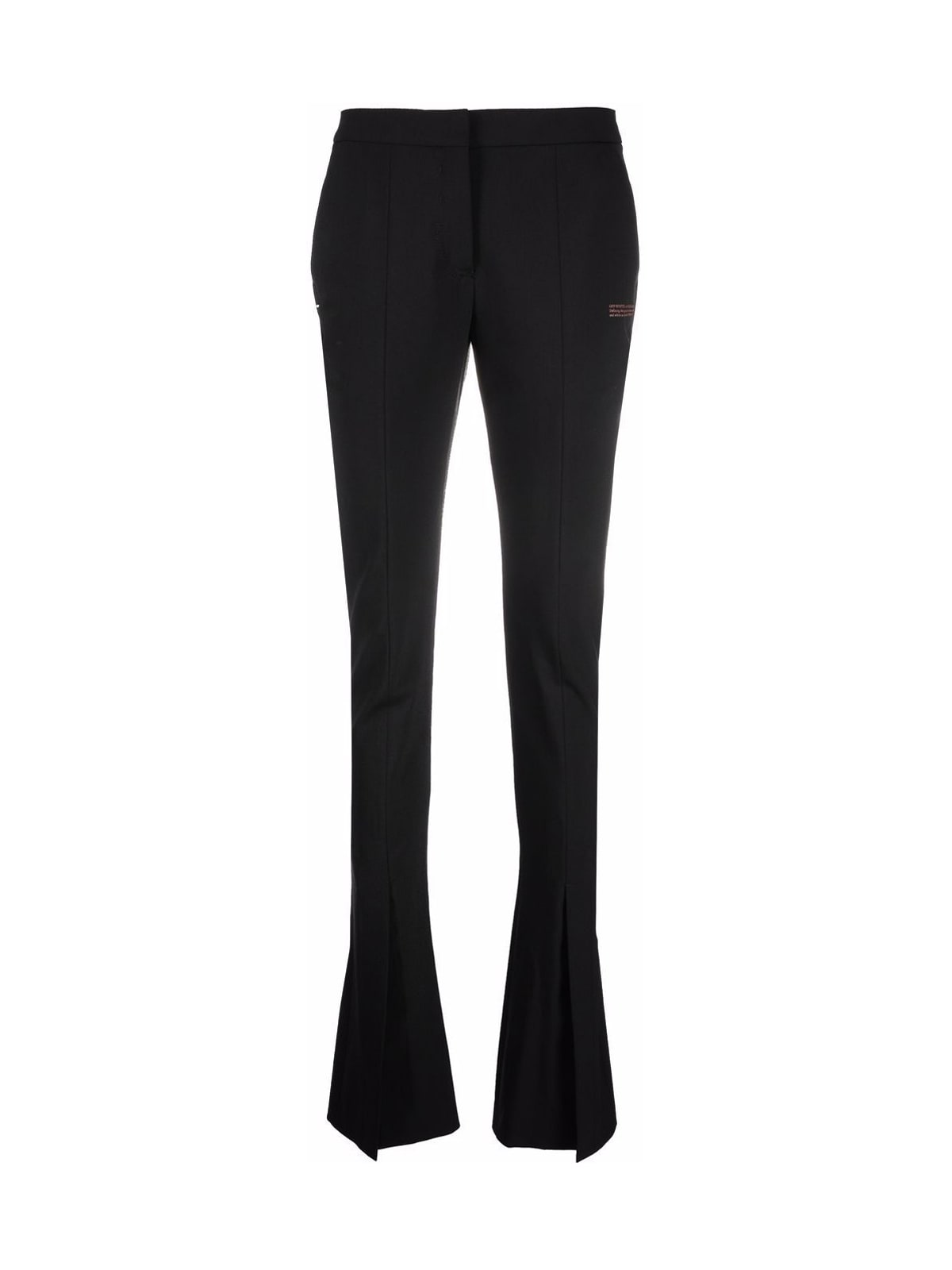 Off-White Light Wool Tailored Pant