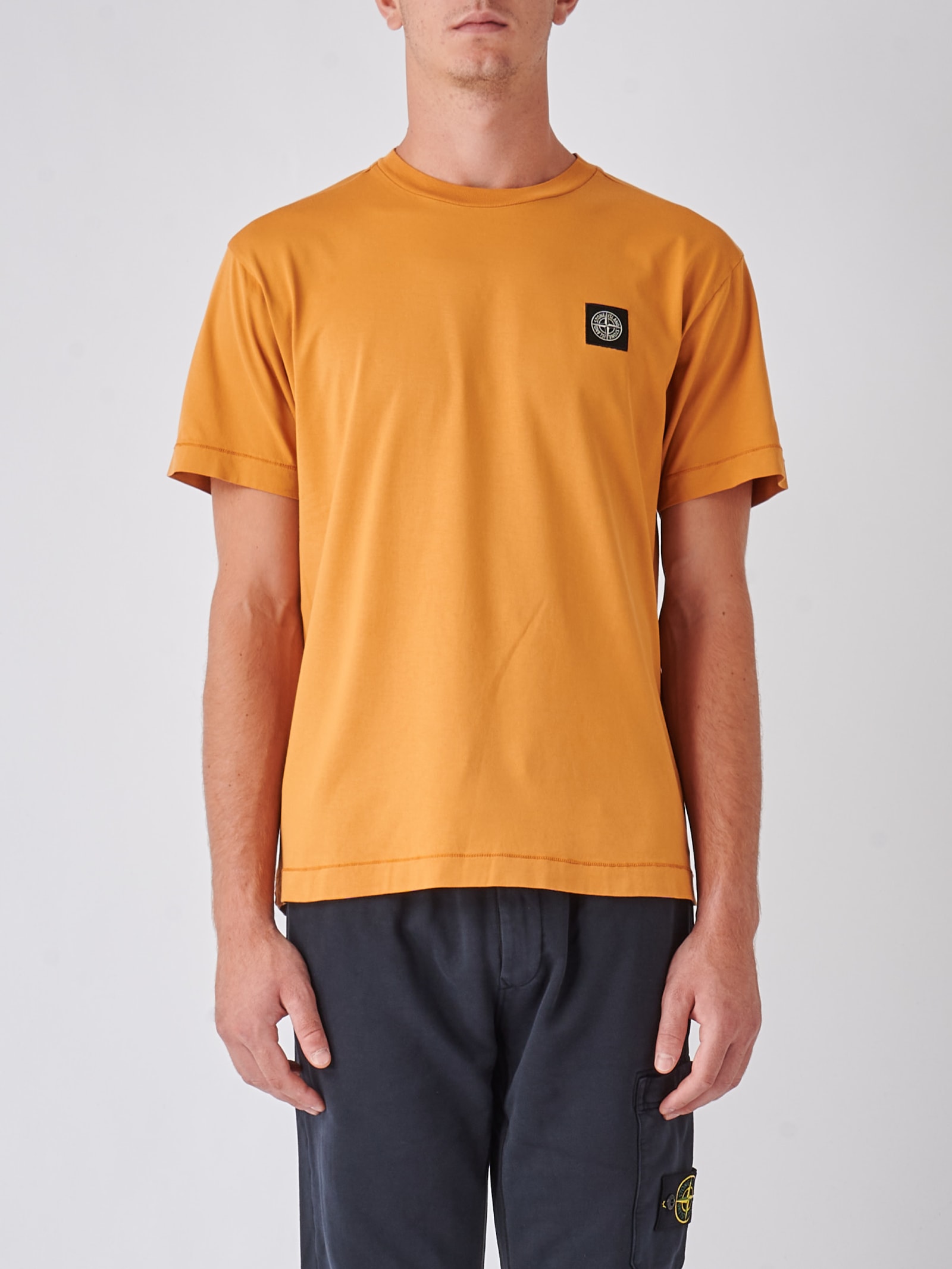 Stone Island T-shirt  Herren Farbe Rostbraun In Ruggine