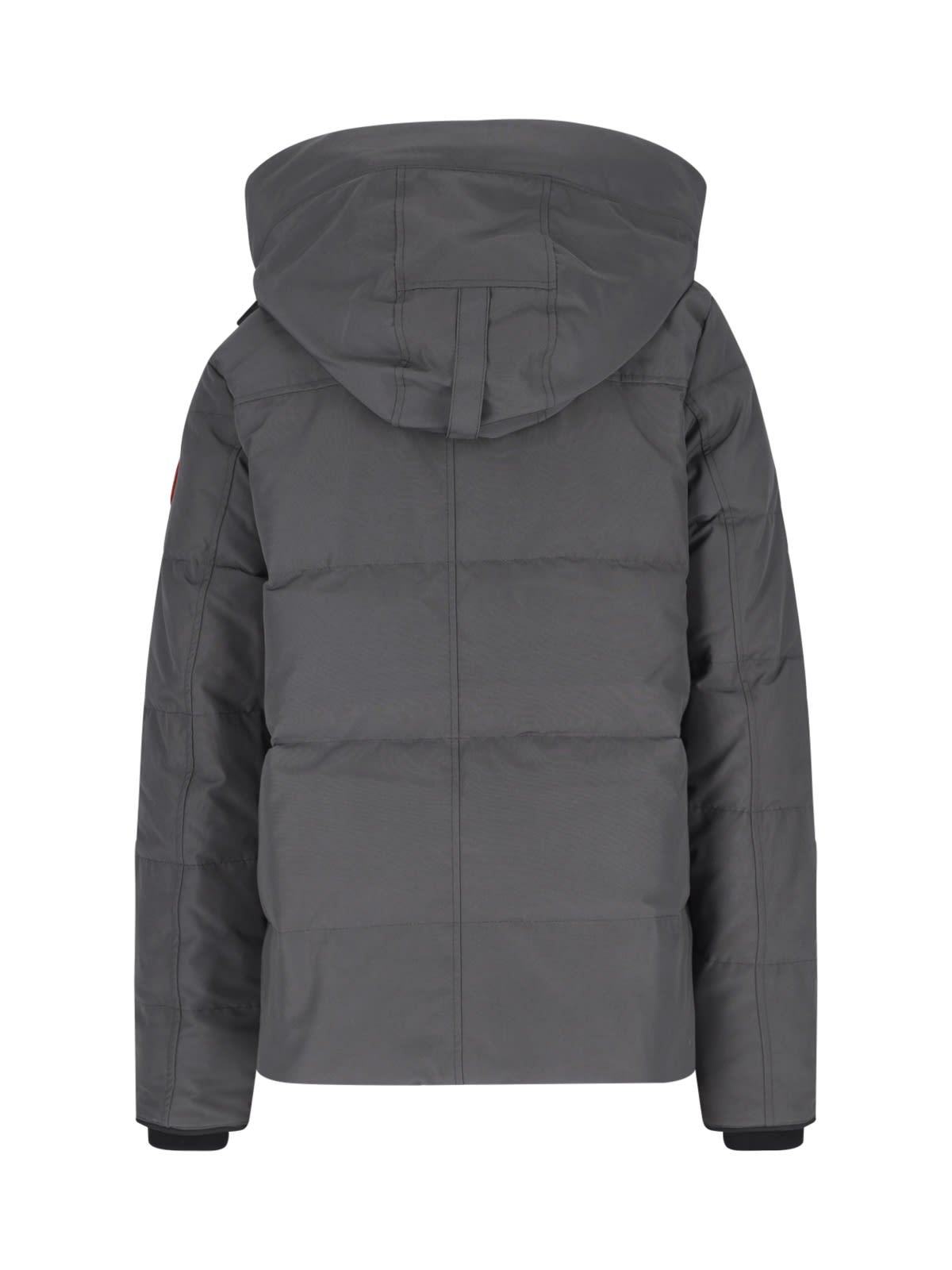 Shop Canada Goose Parka Wyndham In Graphite