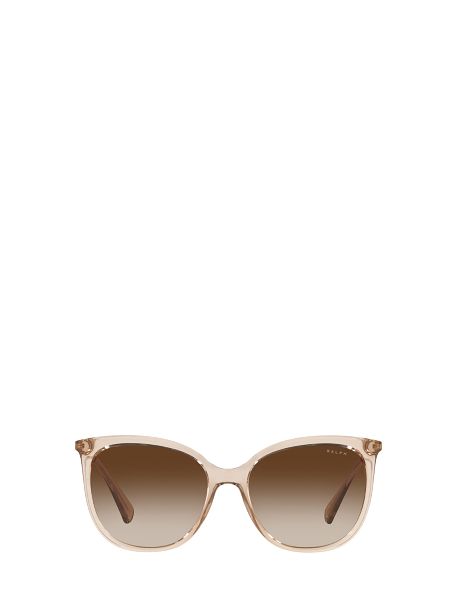 Ra5248 Shiny Transparent Brown Sunglasses