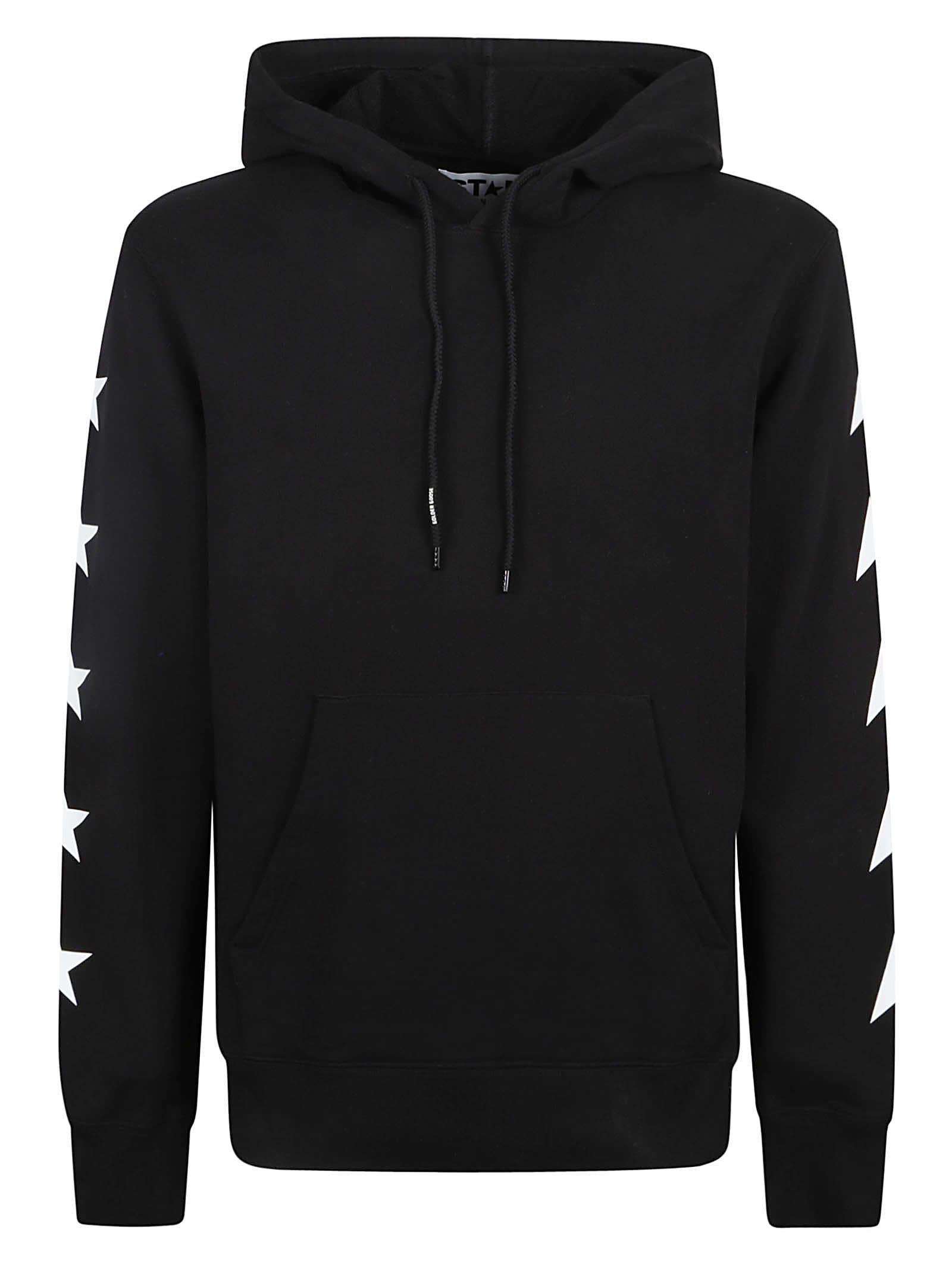 Shop Golden Goose Alighiero Hoodie In Black/white